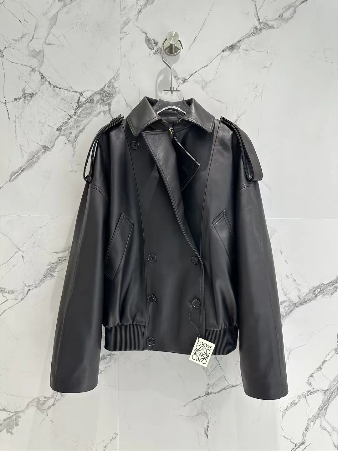 Кожаные Куртки И Дублёнки Женские Loewe 11428997