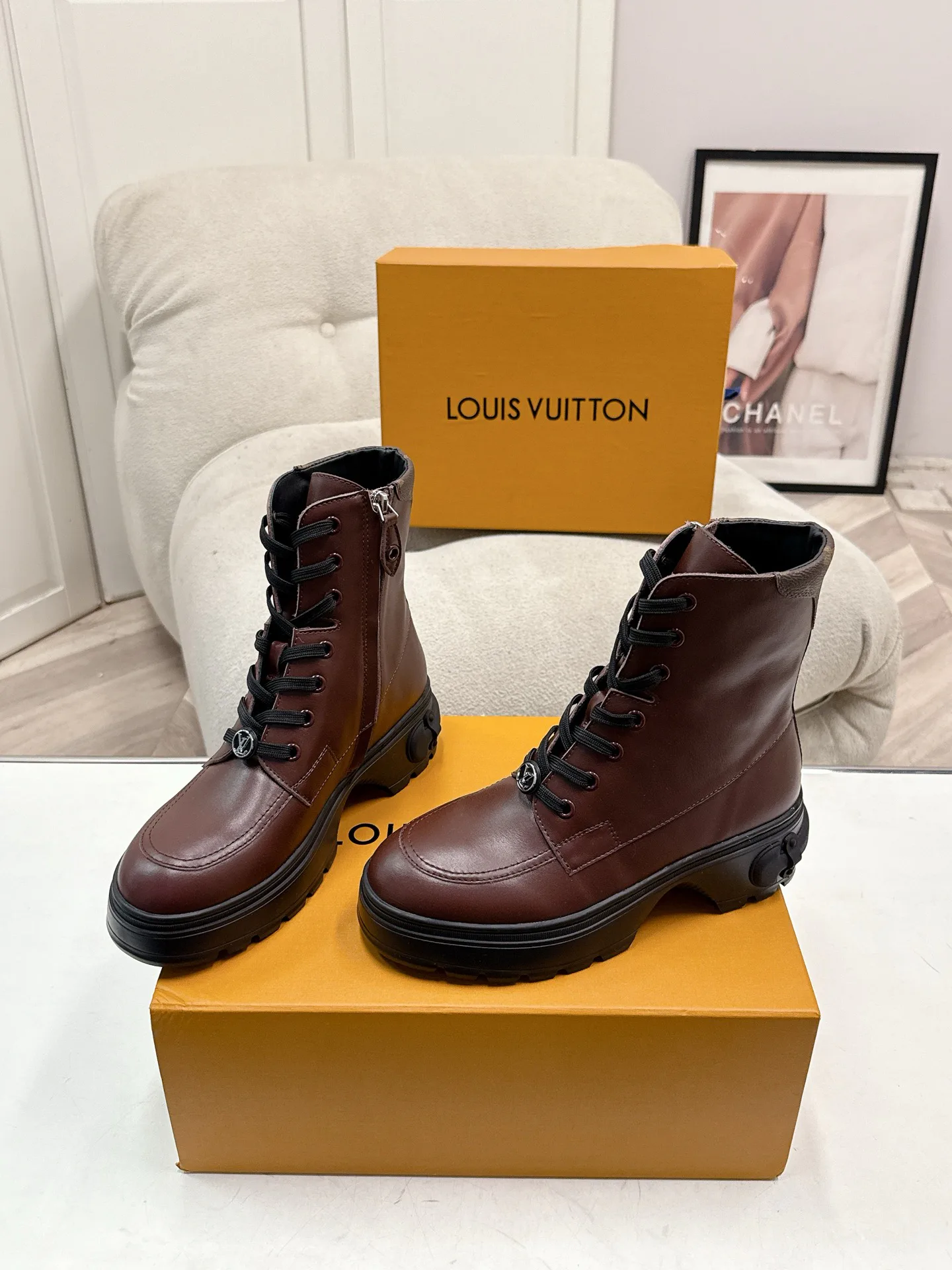 Ботинки Женские Louis Vuitton 5188117