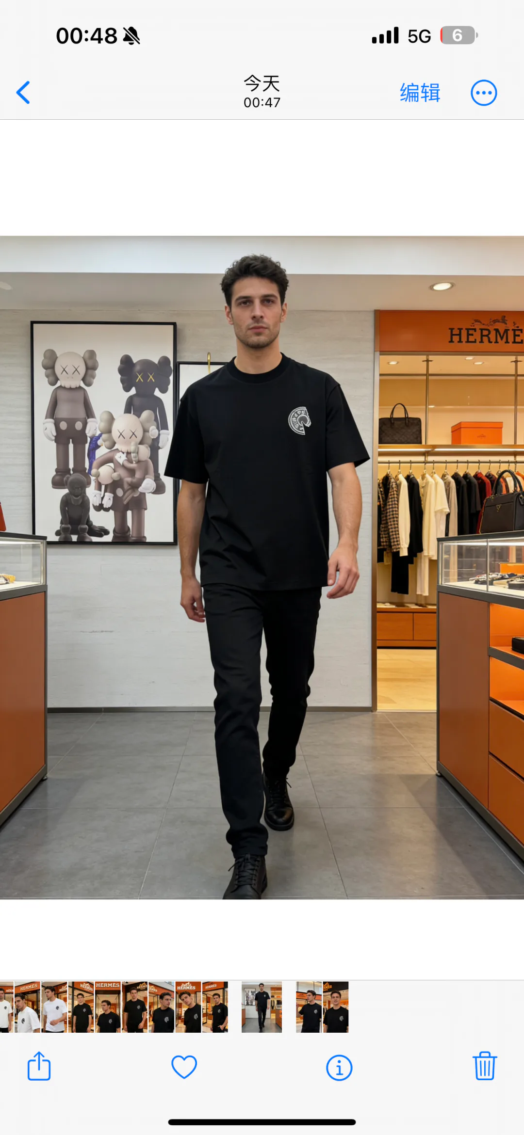 Футболки Мужские Hermes 13442022