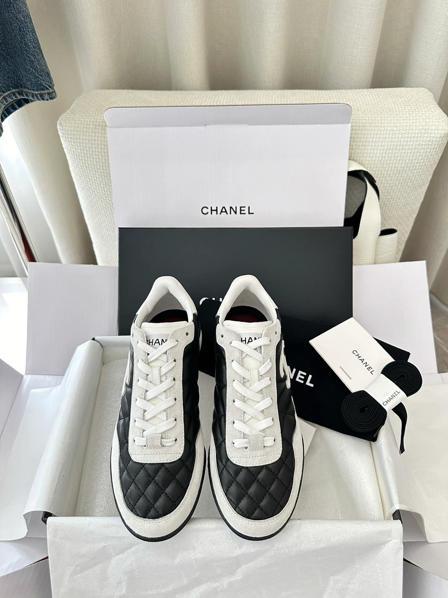 Кроссовки Женские Chanel 13235473