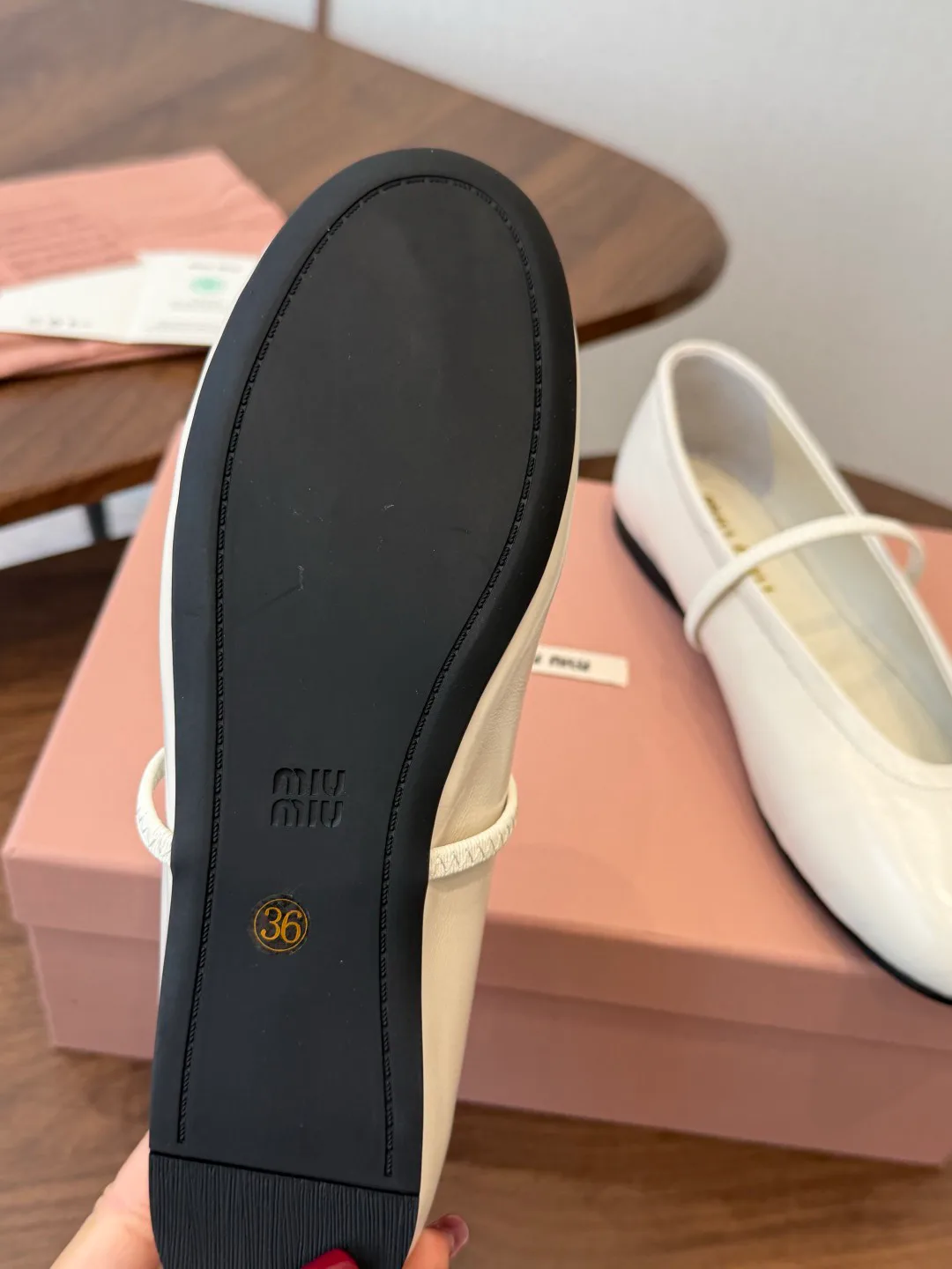 Балетки Женские Miu Miu 17535452