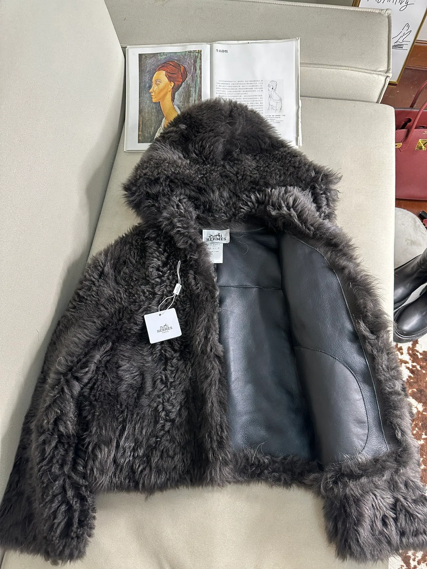 Кожаные Куртки И Дублёнки Женские Hermes 415294