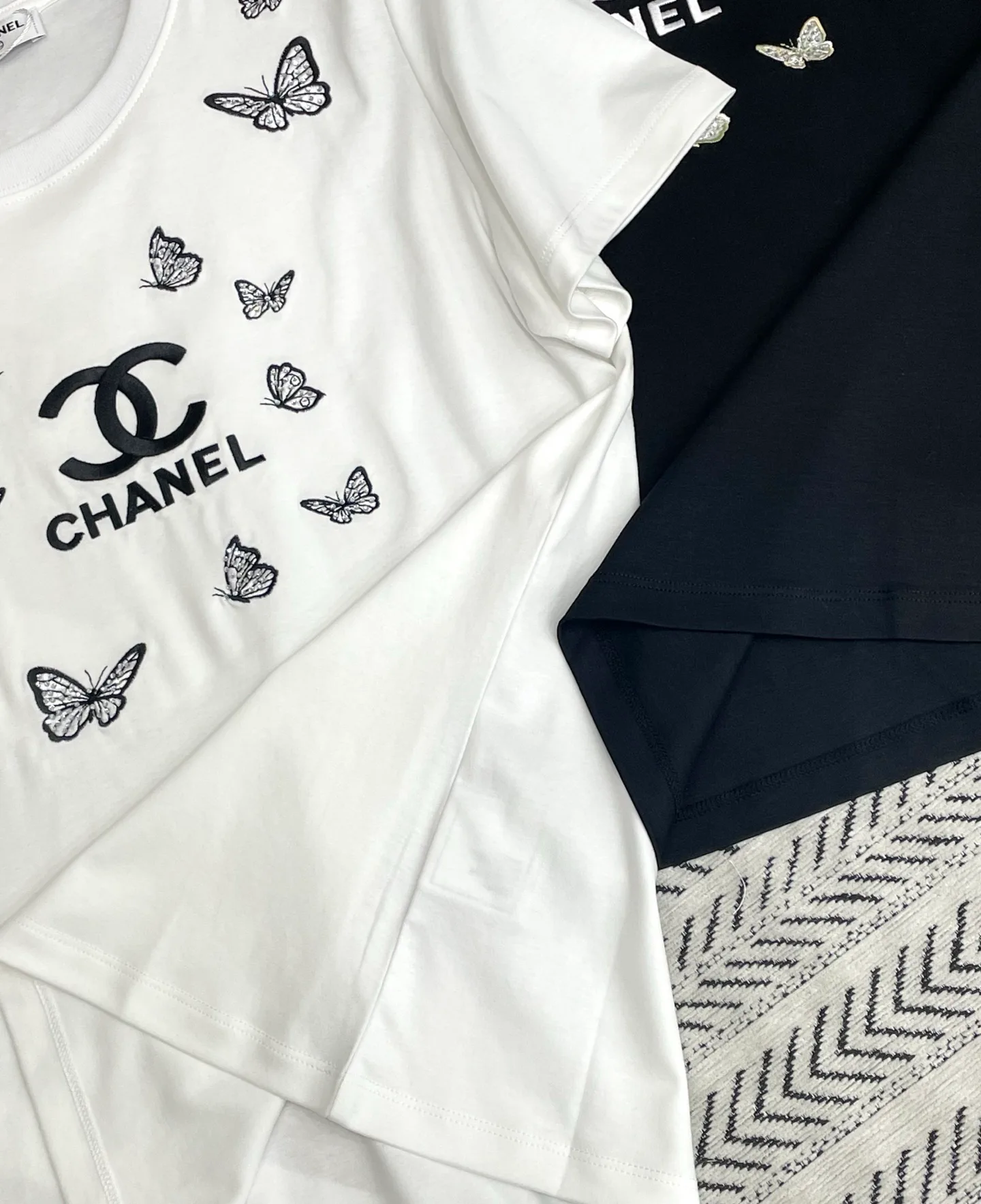 Футболки Женские Chanel 1263028