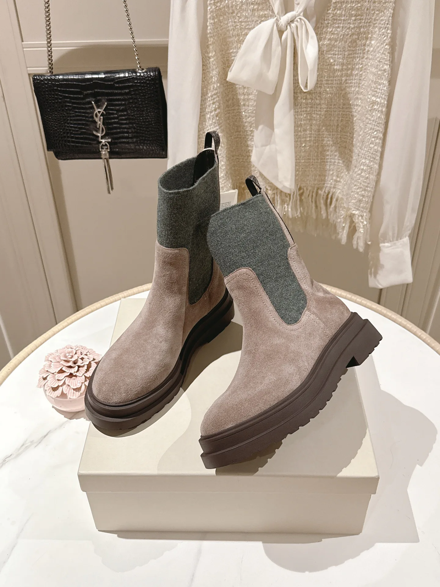 Ботинки Женские Brunello Cucinelli 18217299