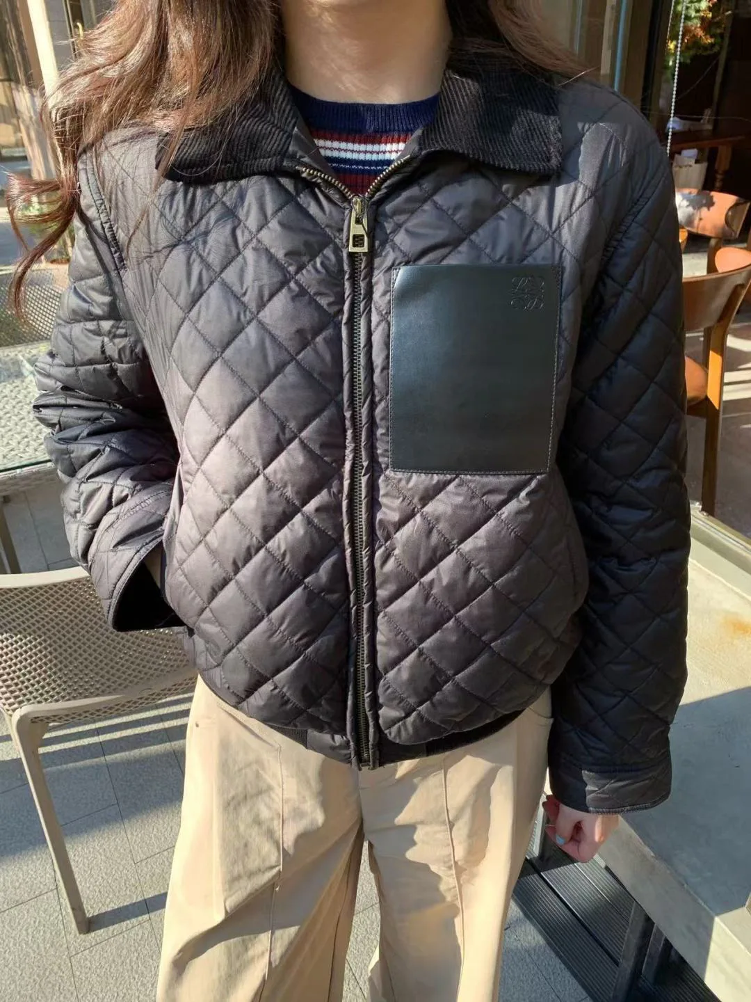 Куртки И Пуховики Женские Loewe 5380431