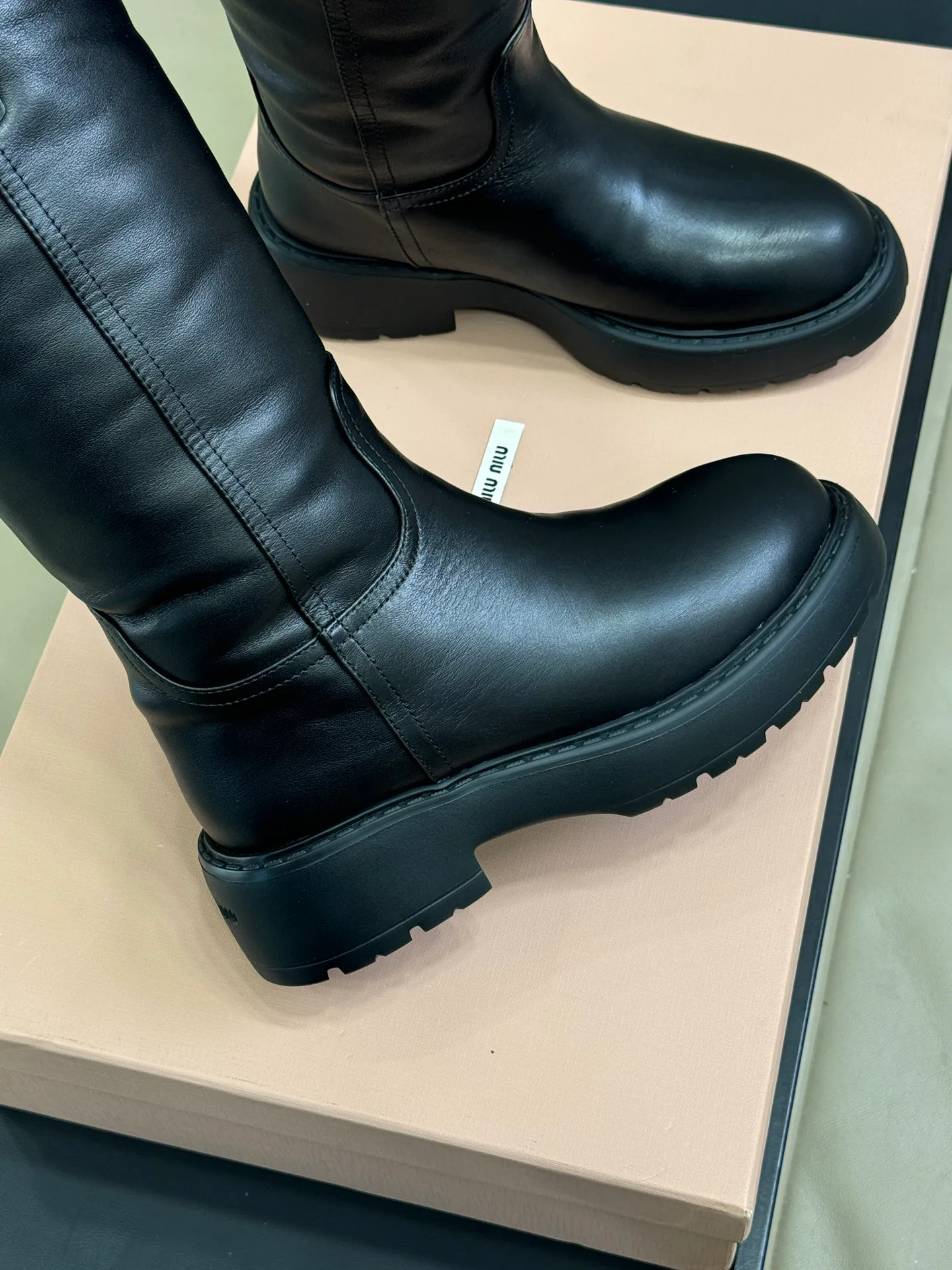 Сапоги Женские Miu Miu 48664