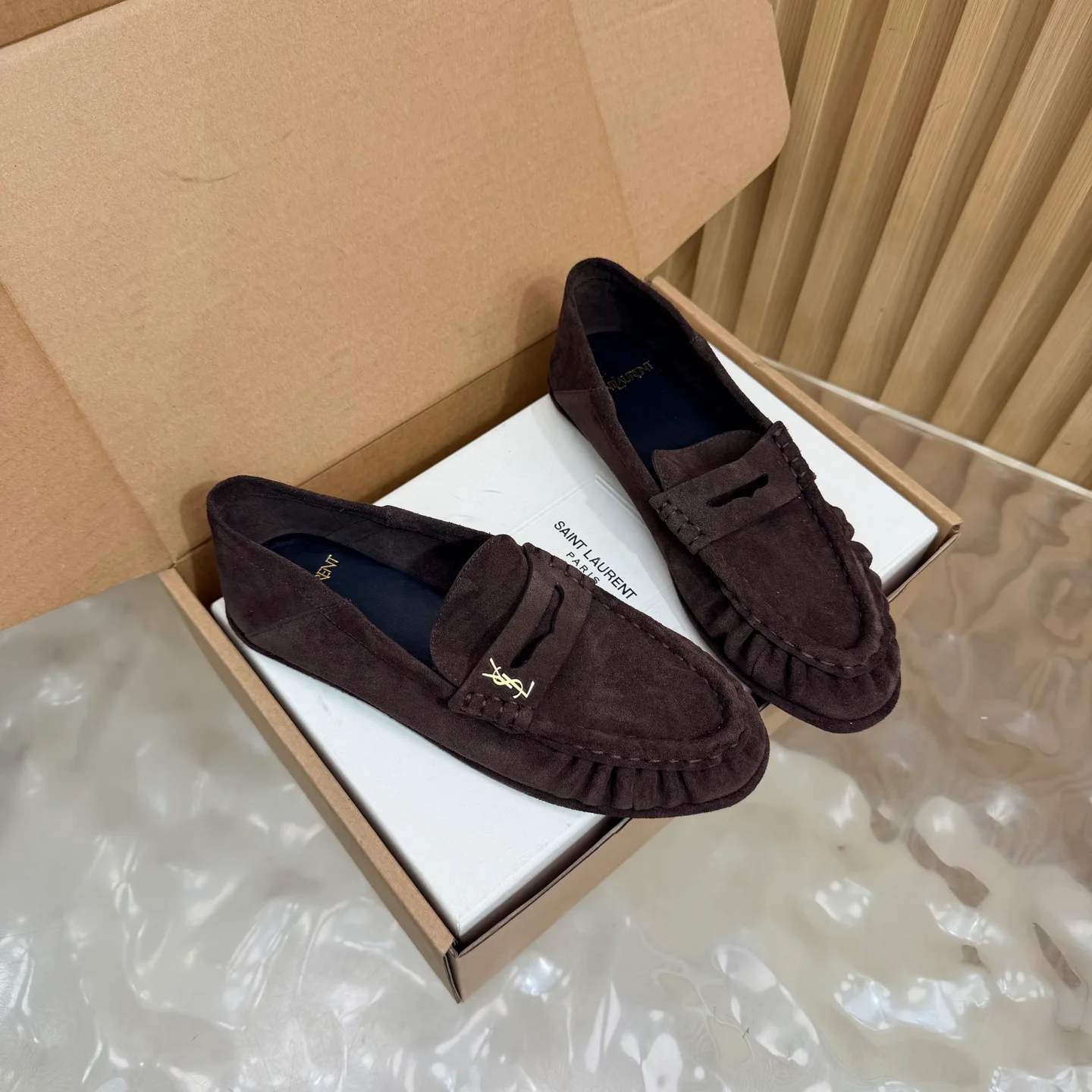 Лоферы И Мокасины Женские Saint Laurent 18062379