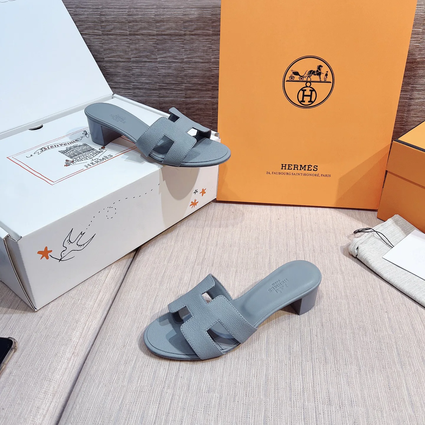 Босоножки Женские Hermes 1822985