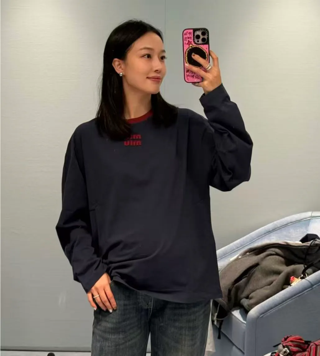 Лонгсливы Женские Miu Miu 5067809