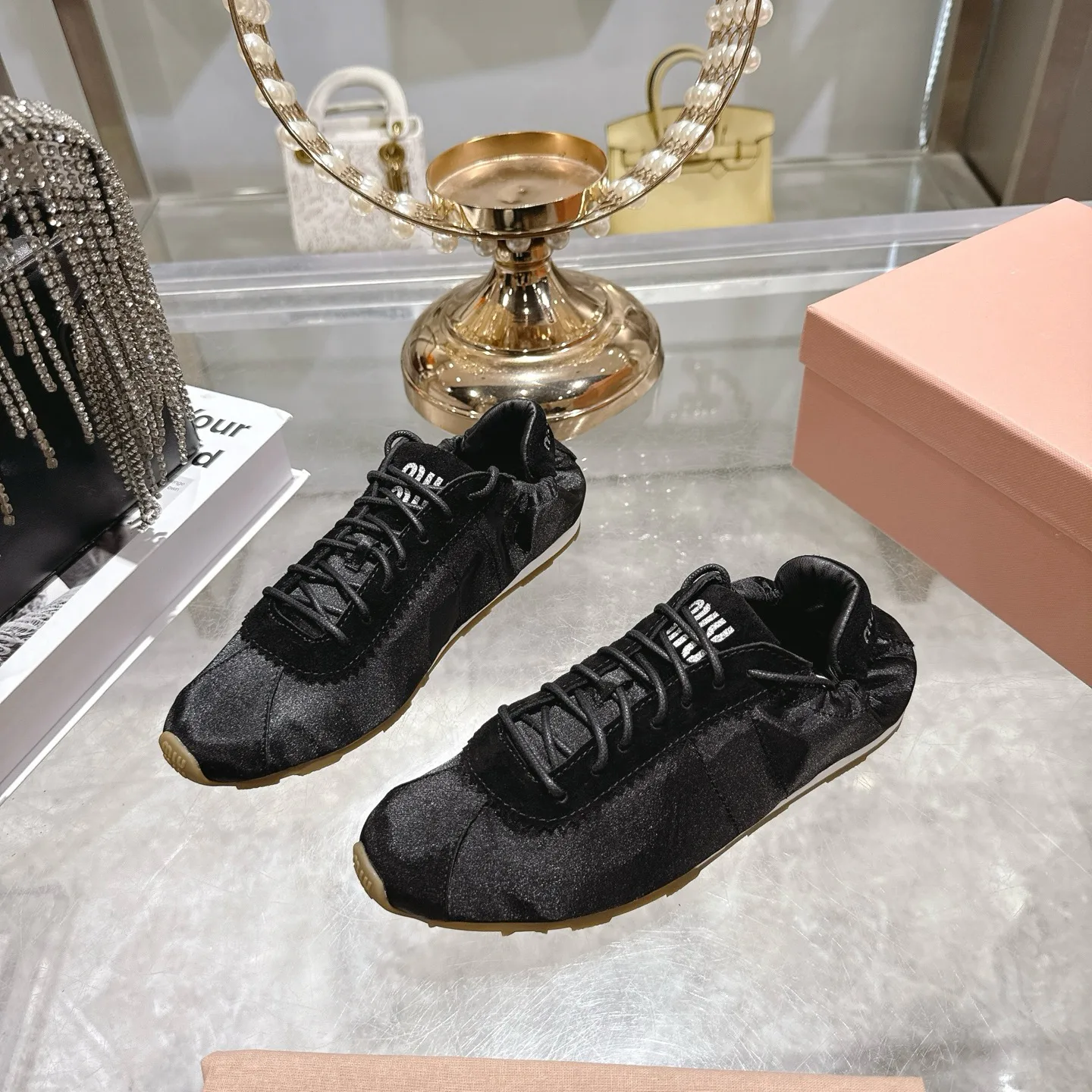 Кроссовки Женские Miu Miu 397932