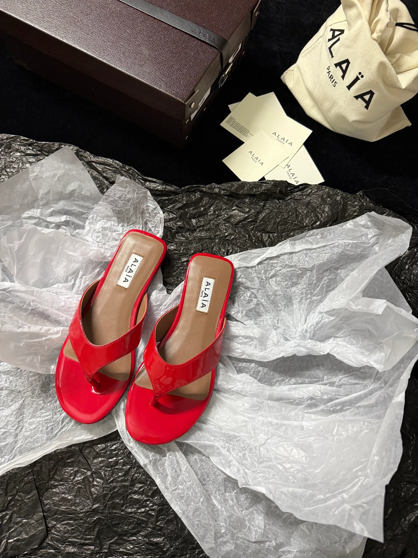 Шлепанцы Женские Alaia 1083625