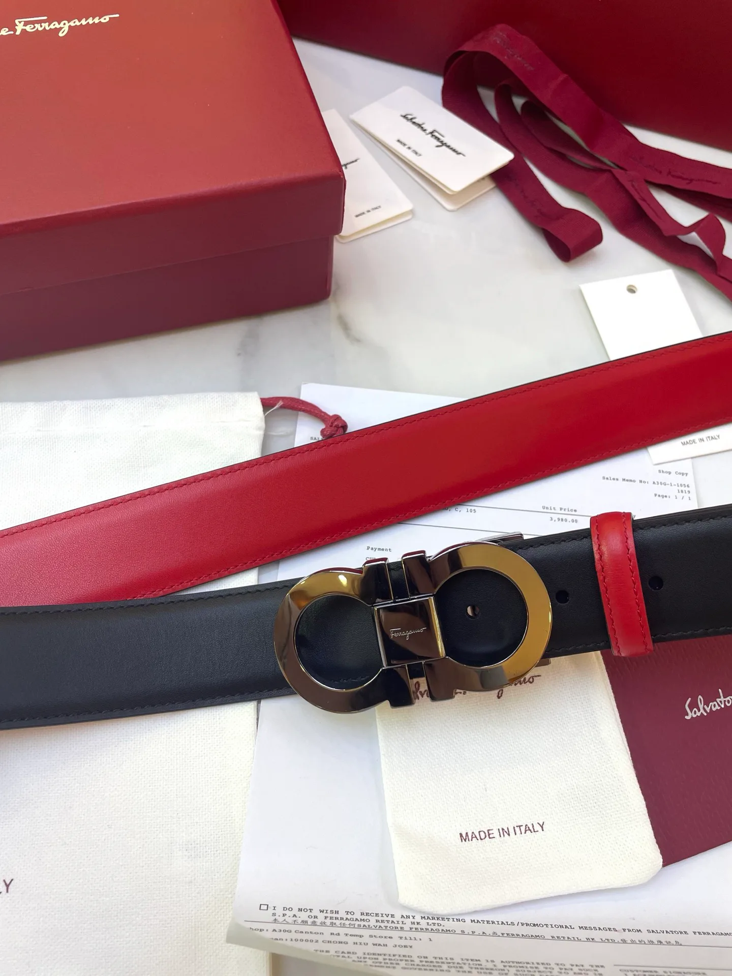 Ремни Salvatore Ferragamo 11576112
