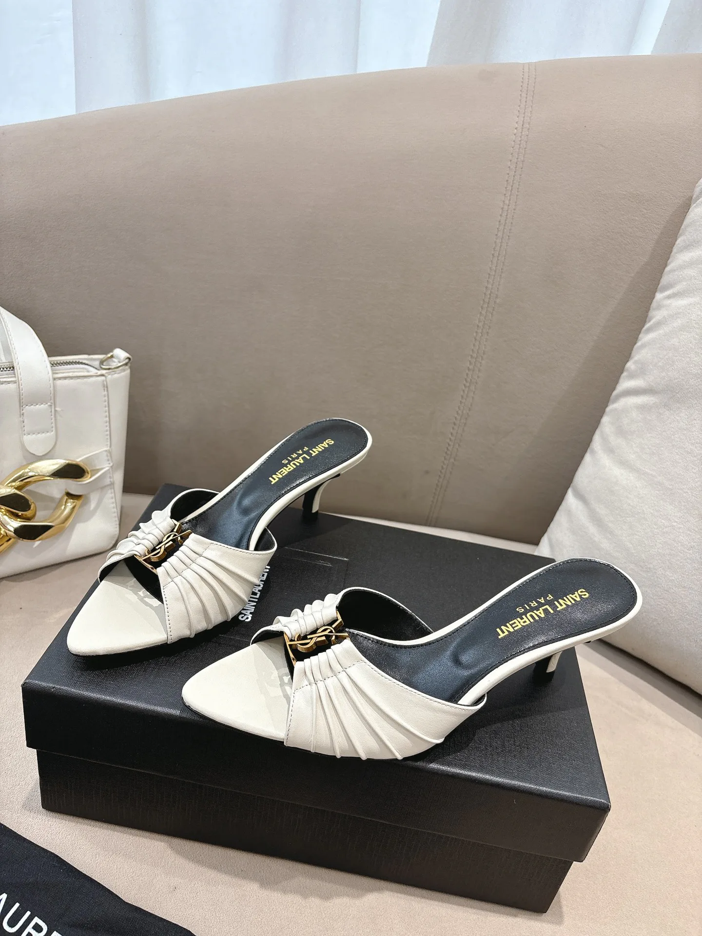 Мюли И Сабо Женские Saint Laurent 12815333