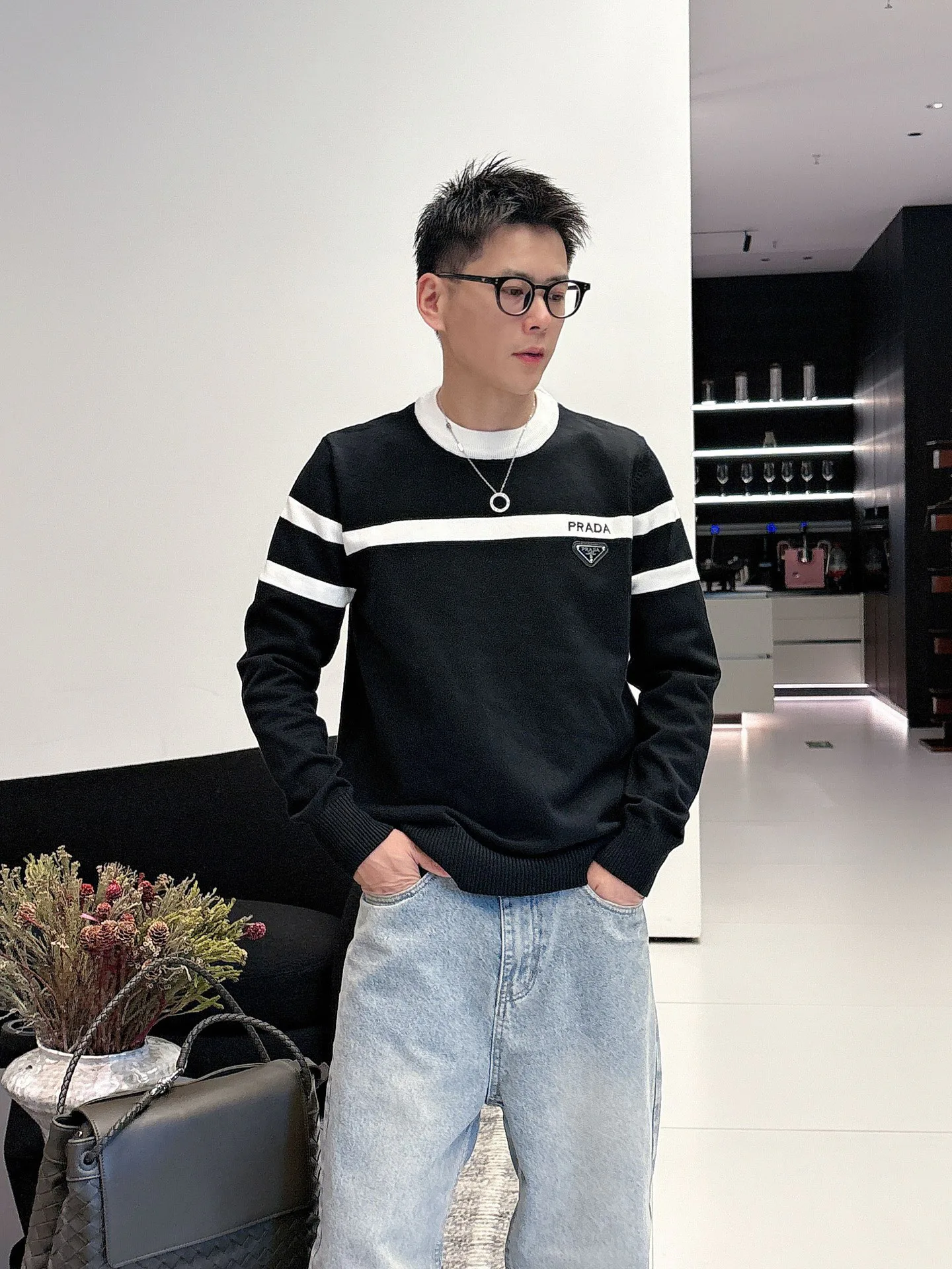 Джемперы И Свитеры Мужские Prada 819094