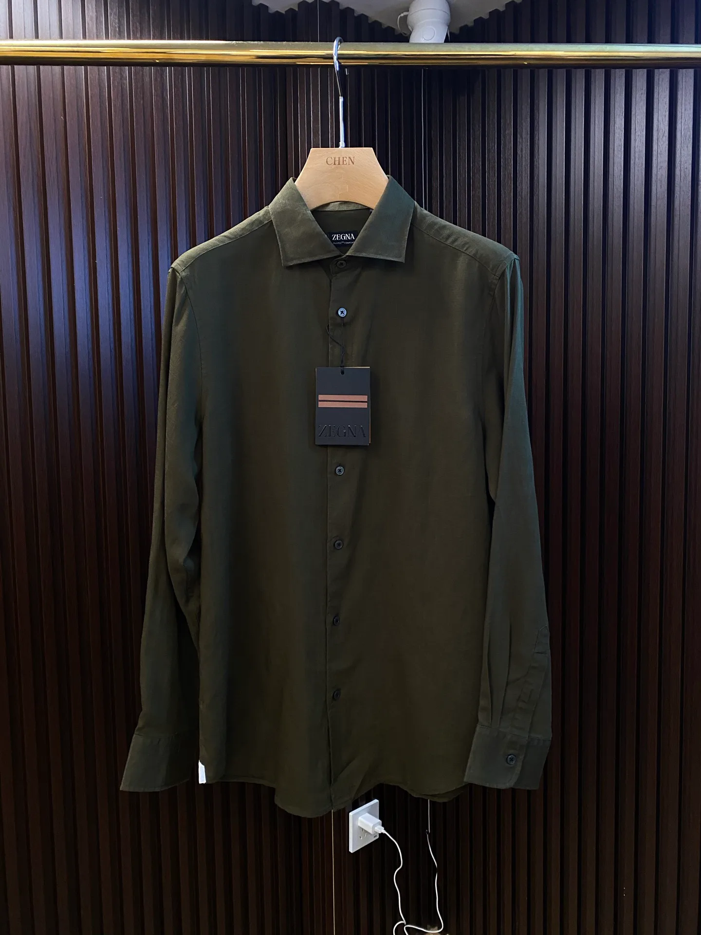 Рубашки Мужские Zegna 11383578
