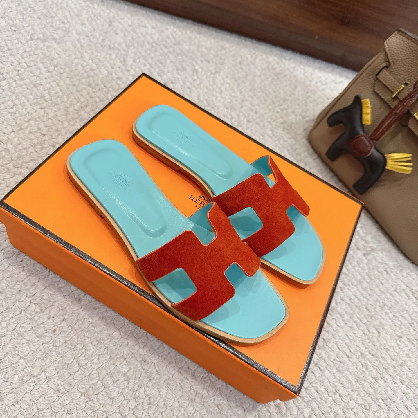 Шлепанцы Женские Hermes 11245976