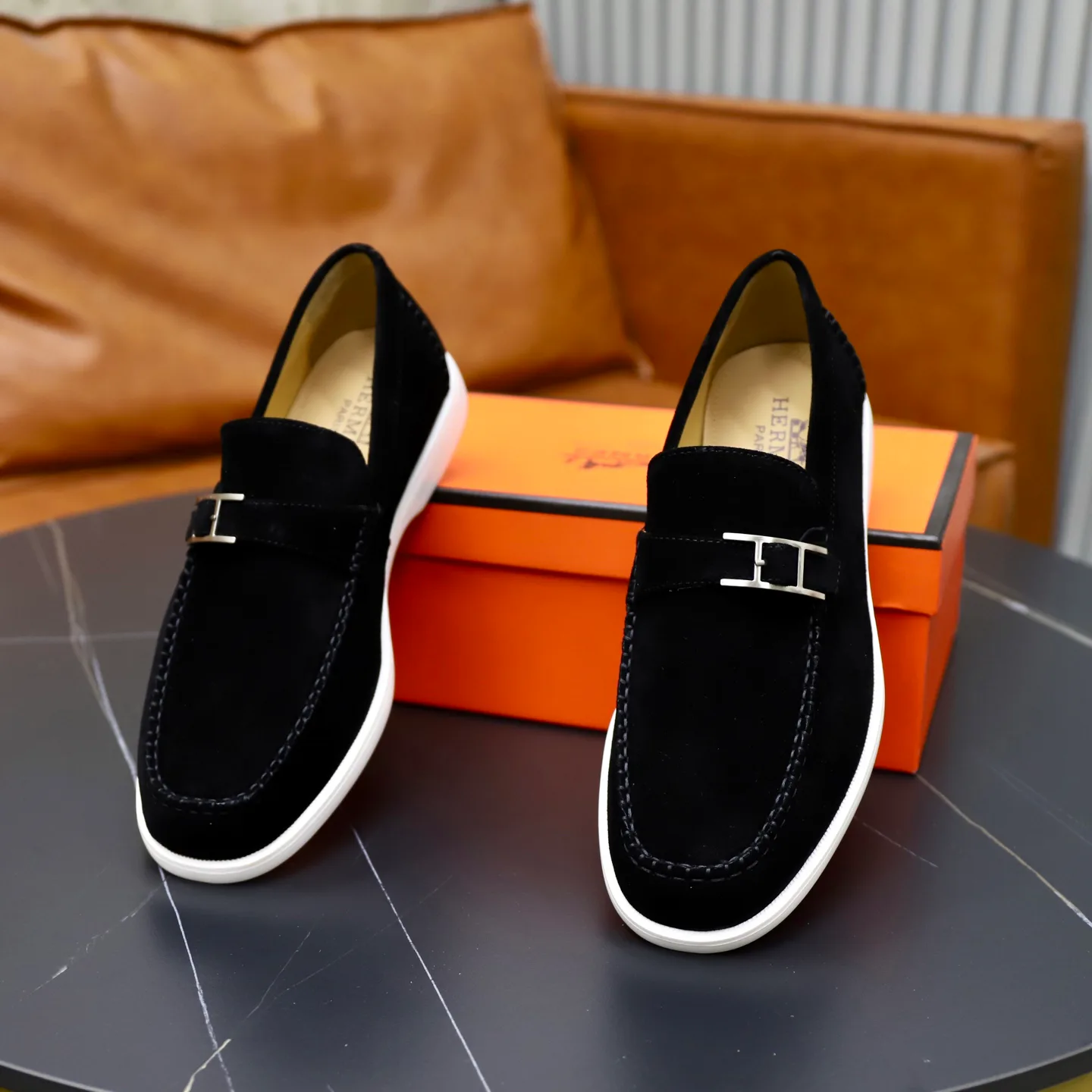 Лоферы И Туфли Мужские Hermes 18103089