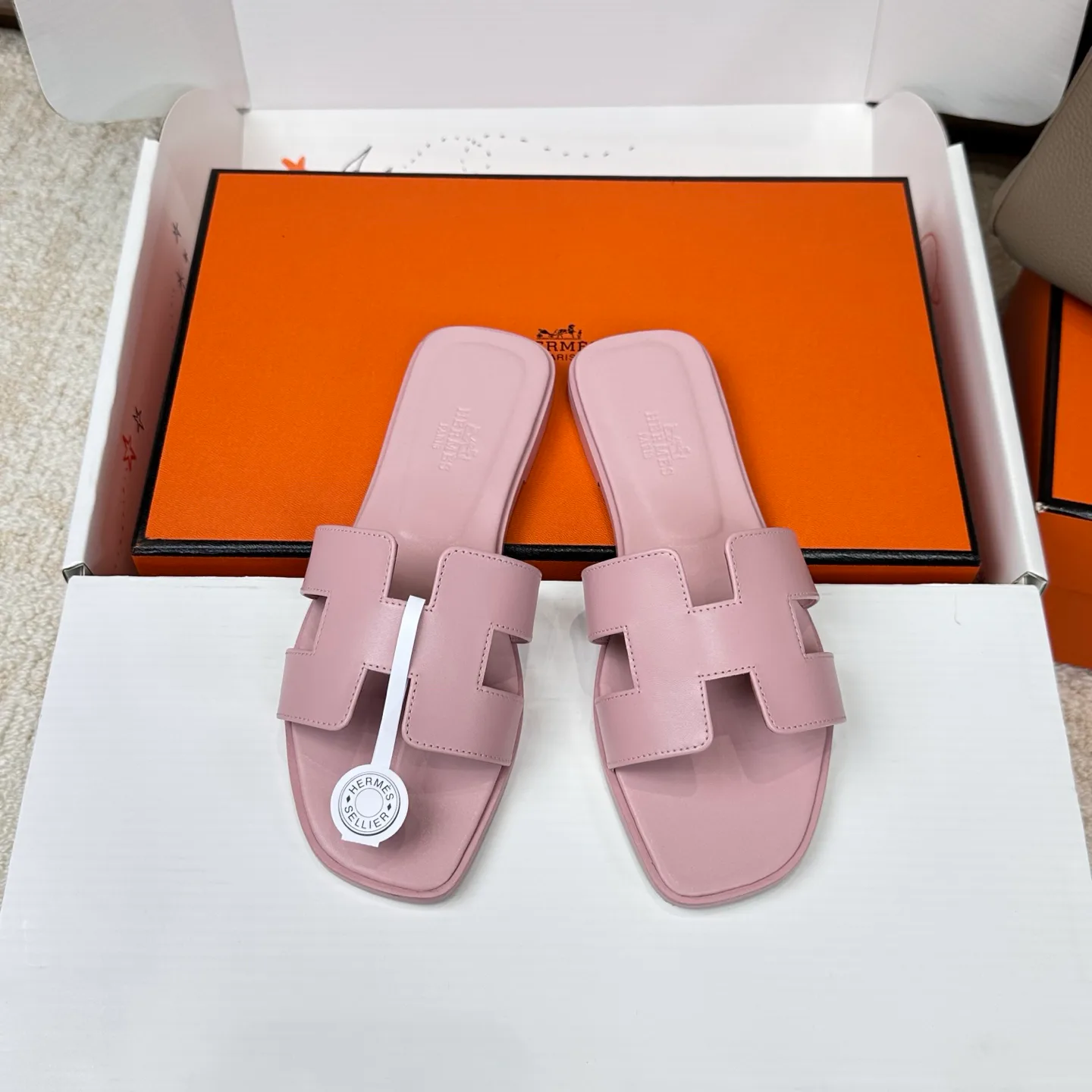 Шлепанцы Женские Hermes 3043255