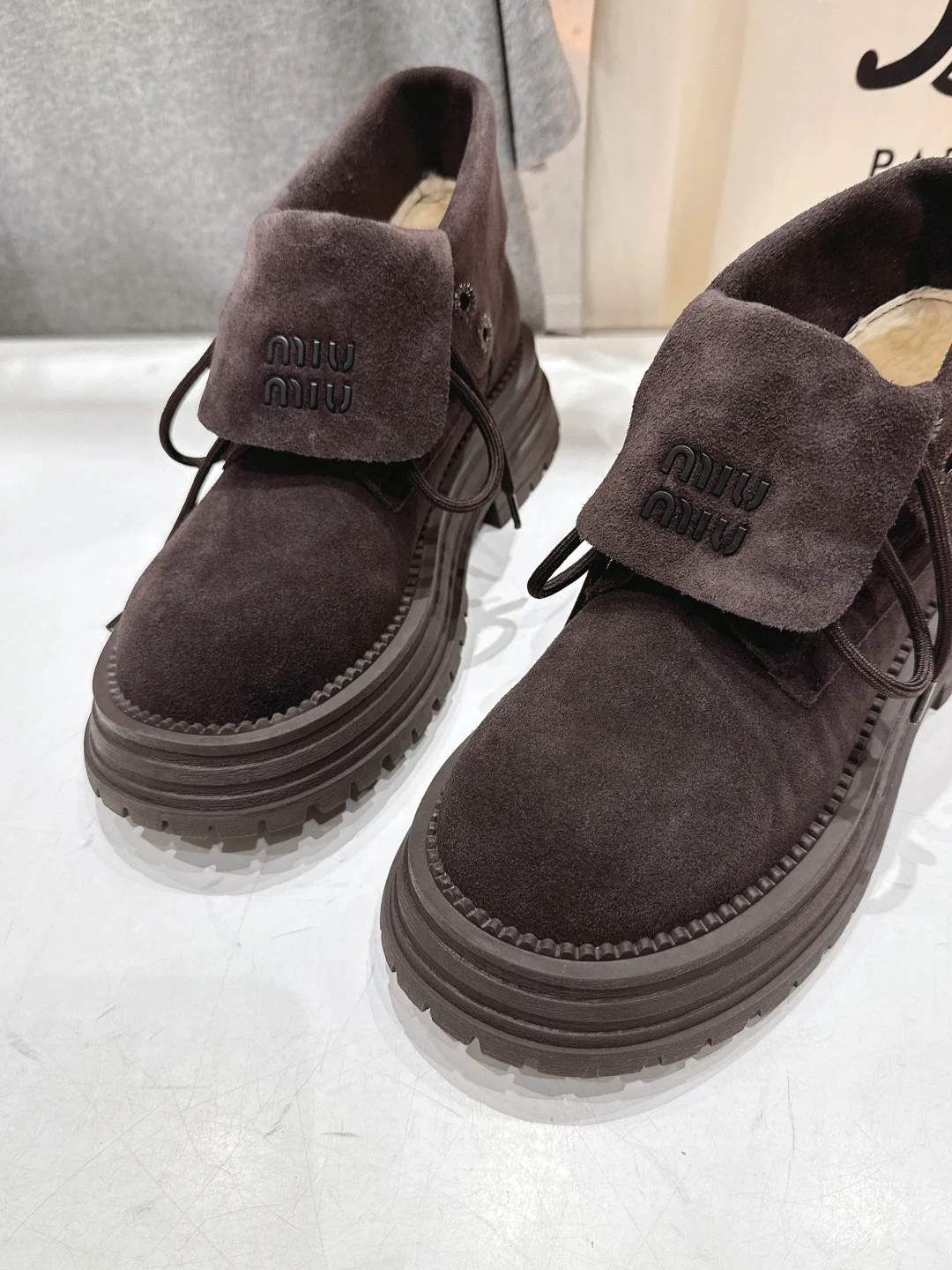 Ботинки Женские Miu Miu 809848