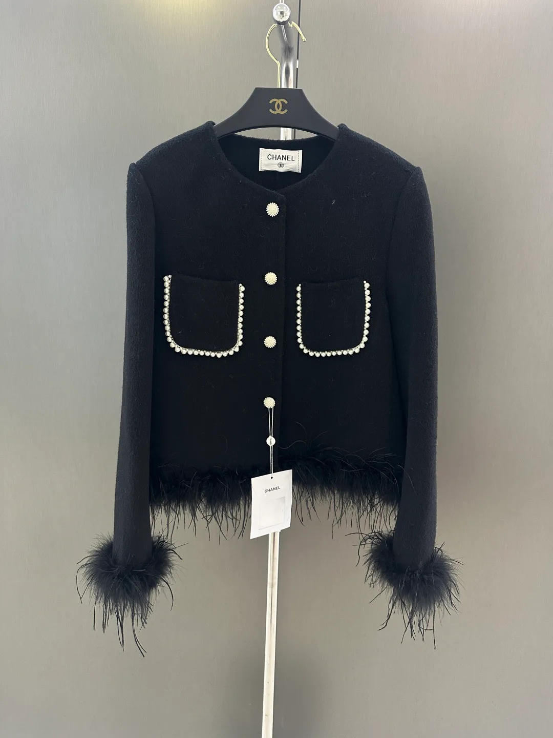 Куртки И Пуховики Женские Chanel 907236