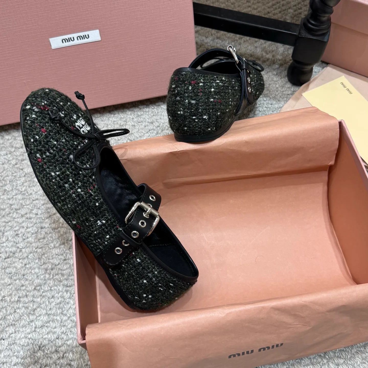 Балетки Женские Miu Miu 18676038