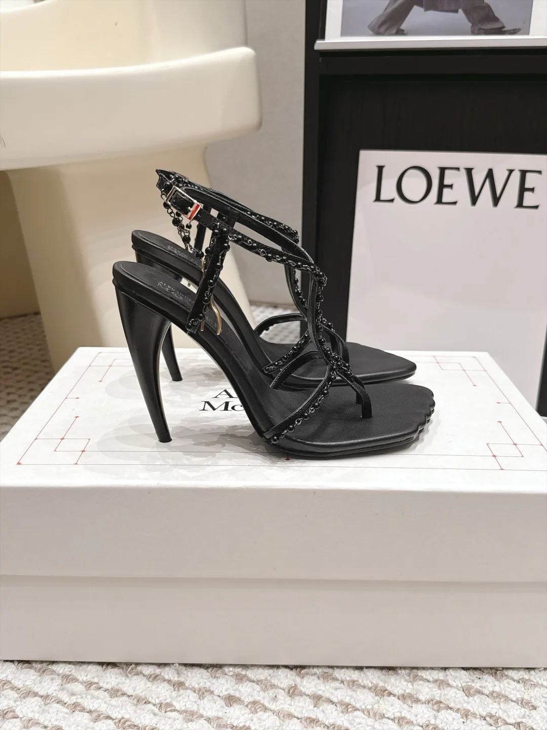 Босоножки Женские Alexander Mcqueen 19228049