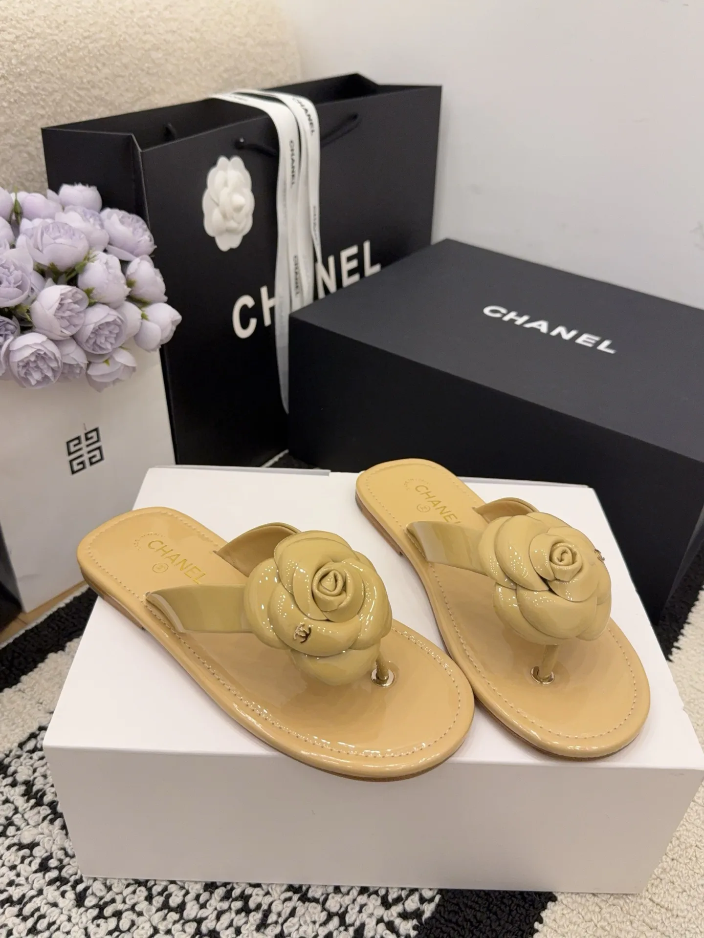 Шлепанцы Женские Chanel 403354