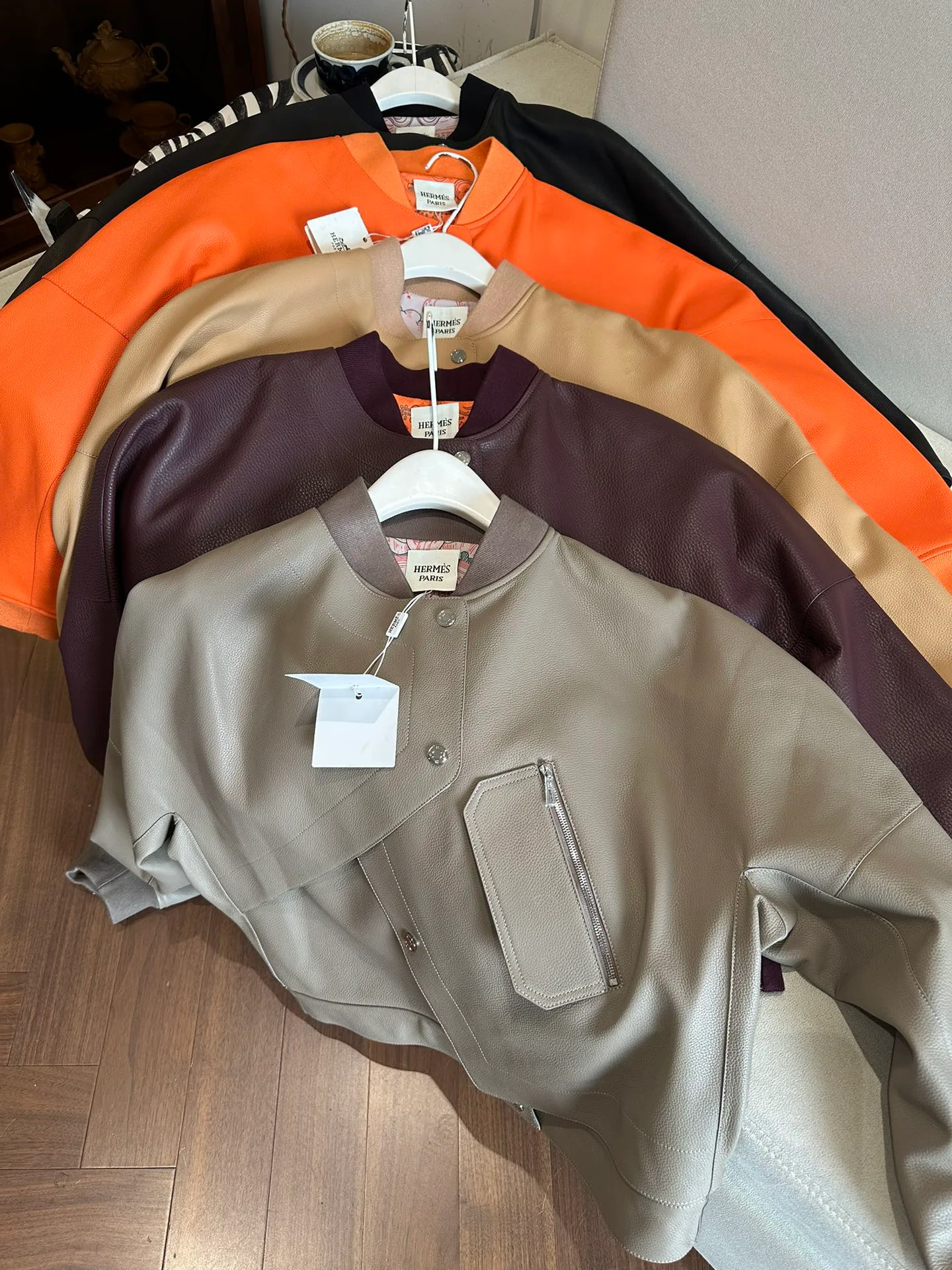 Кожаные Куртки И Дублёнки Женские Hermes 10062750