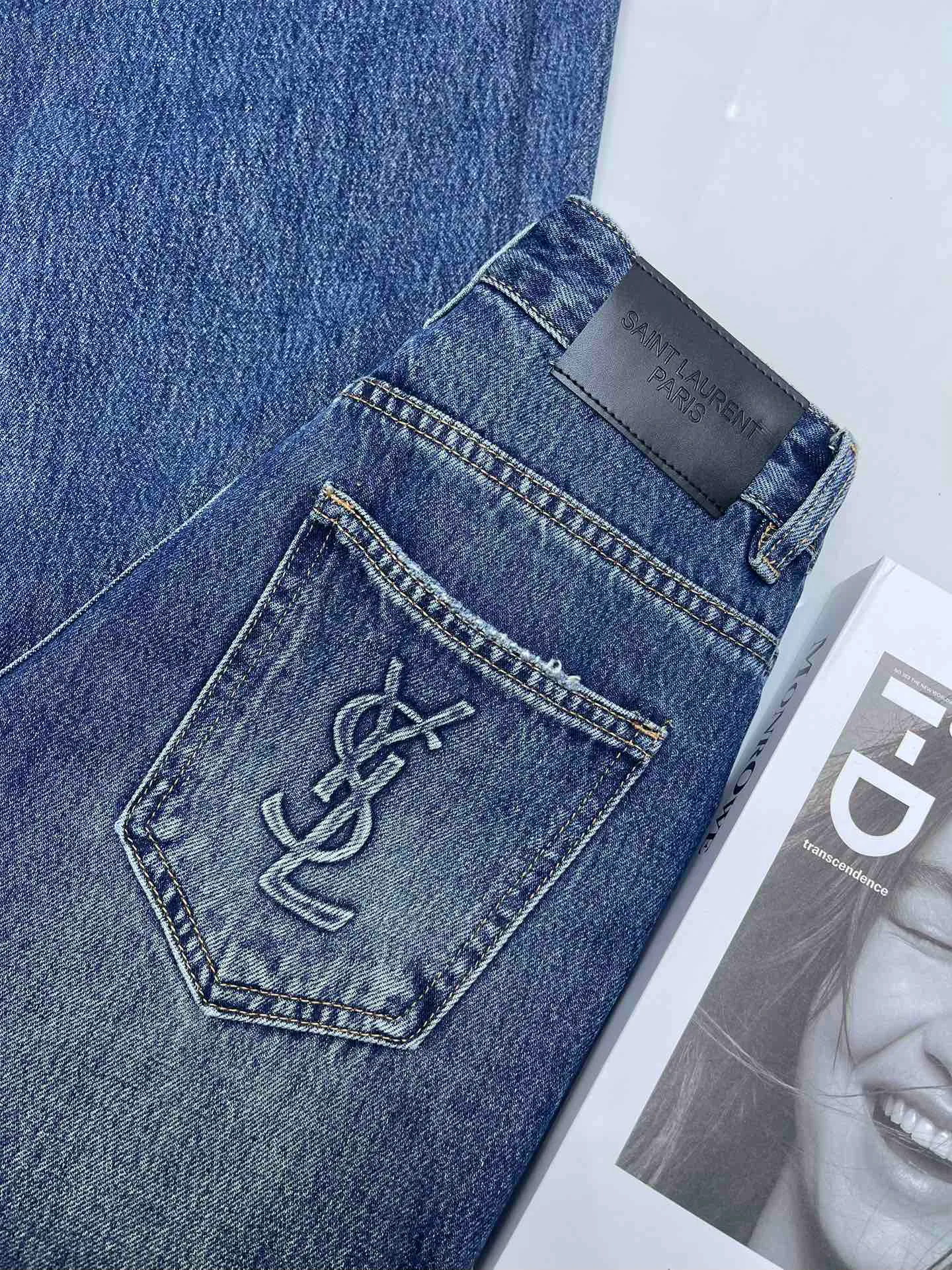 Джинсы Женские Saint Laurent 116871