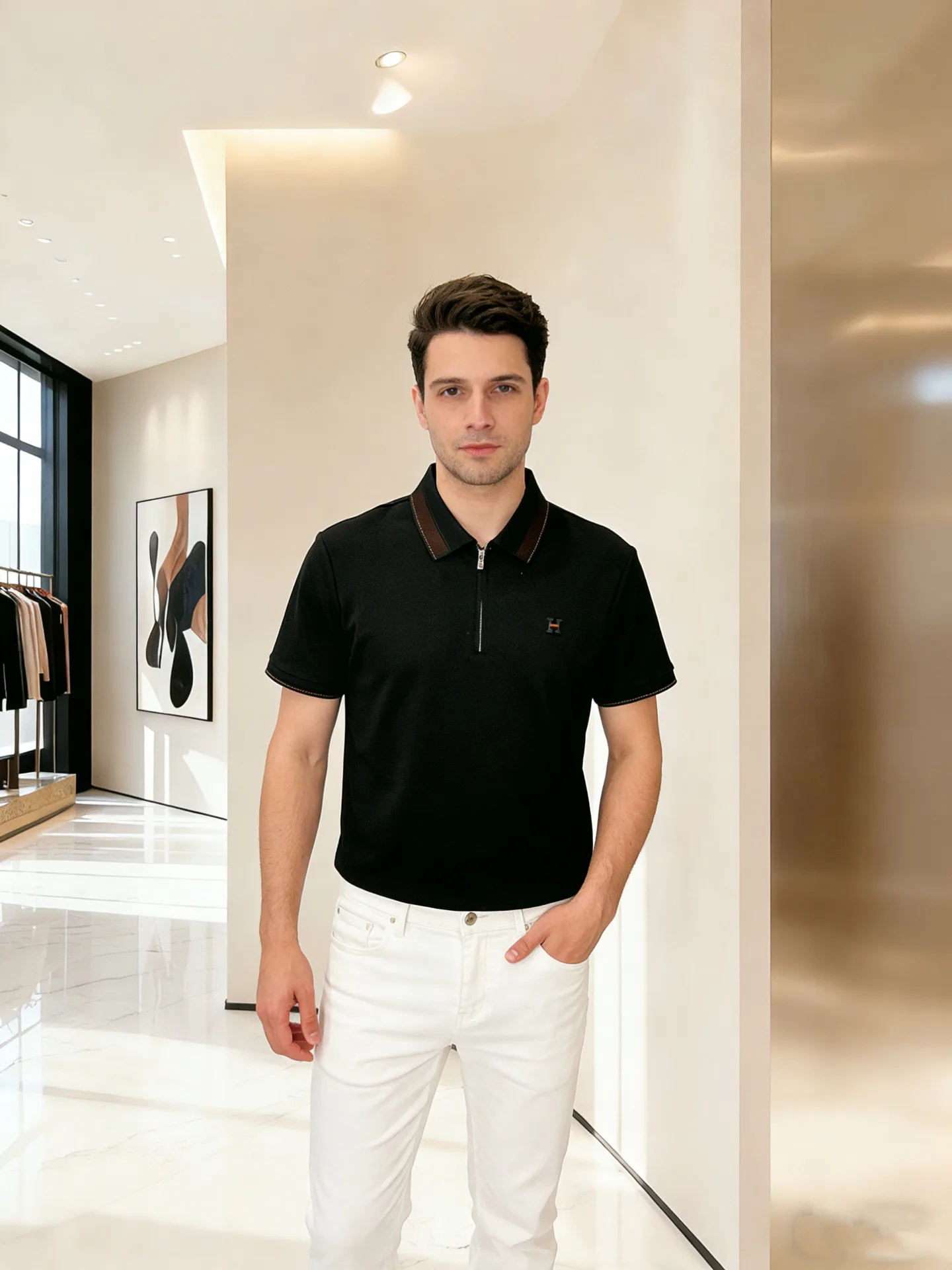 Футболки Мужские Hermes 10511908