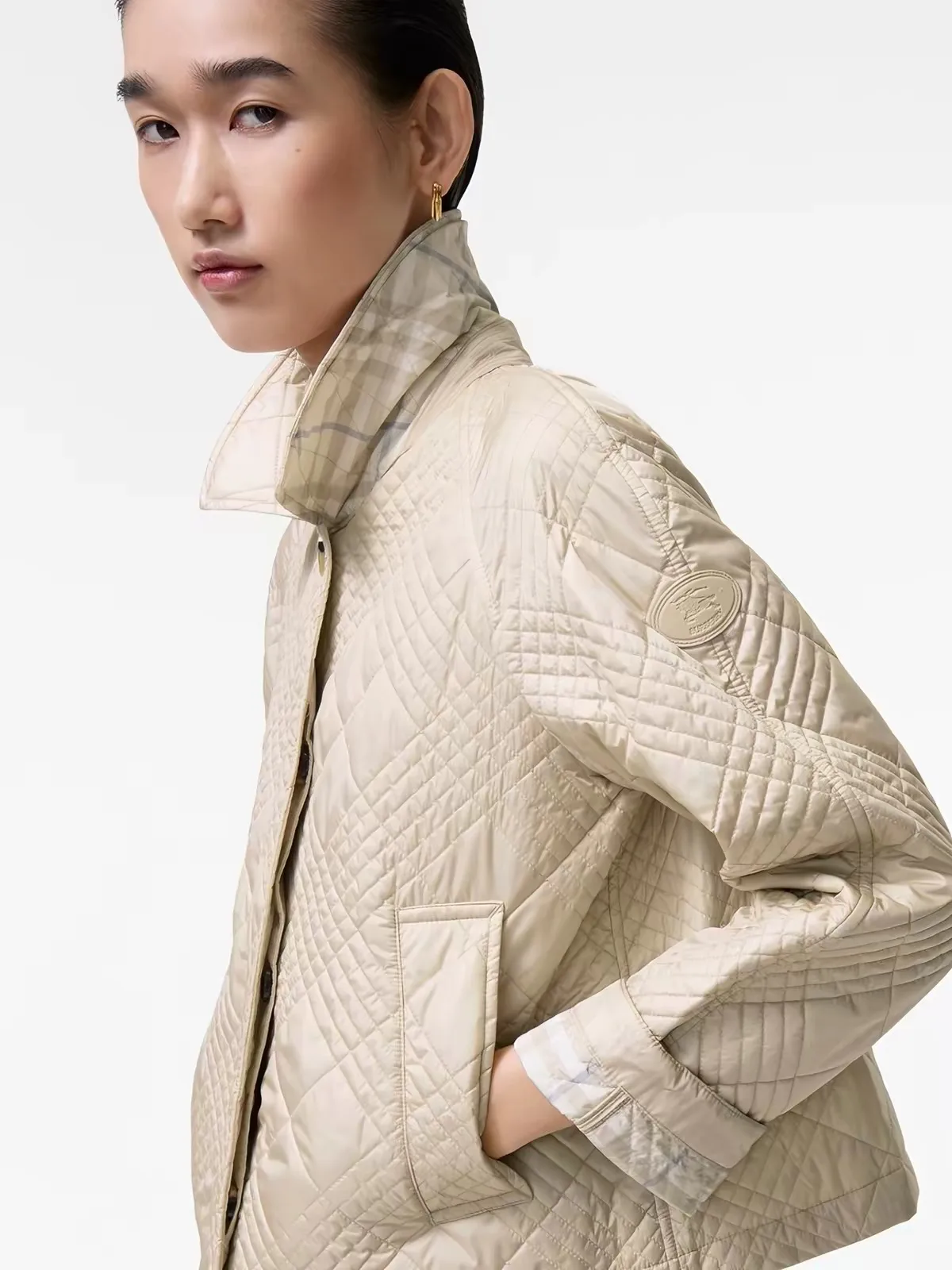 Куртки И Пуховики Женские Burberry 18541777