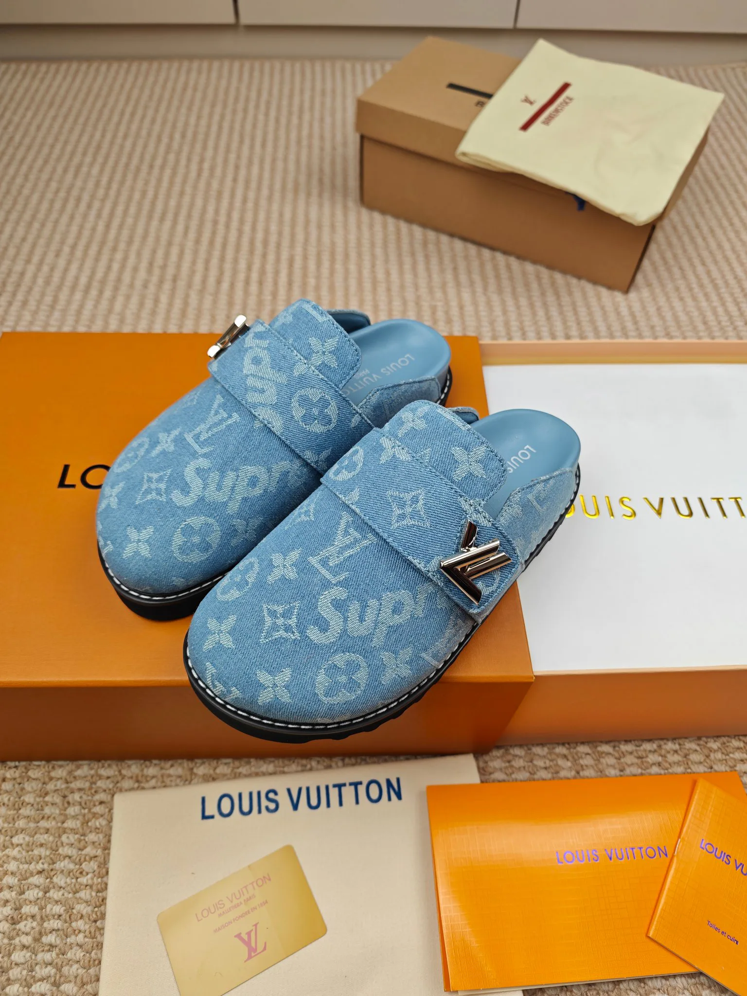 Мюли И Сабо Женские Louis Vuitton 1384979