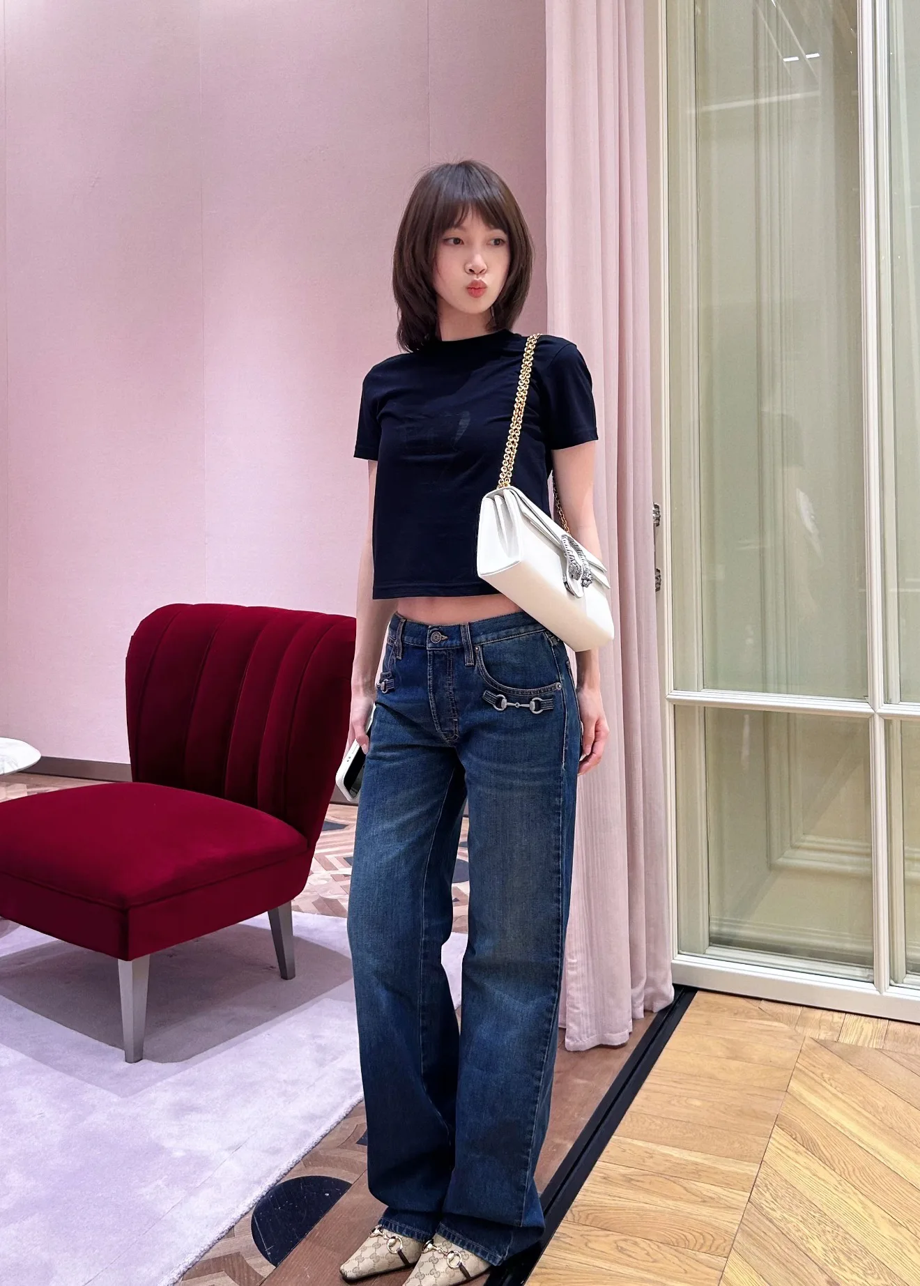 Джинсы Женские Gucci 17446573
