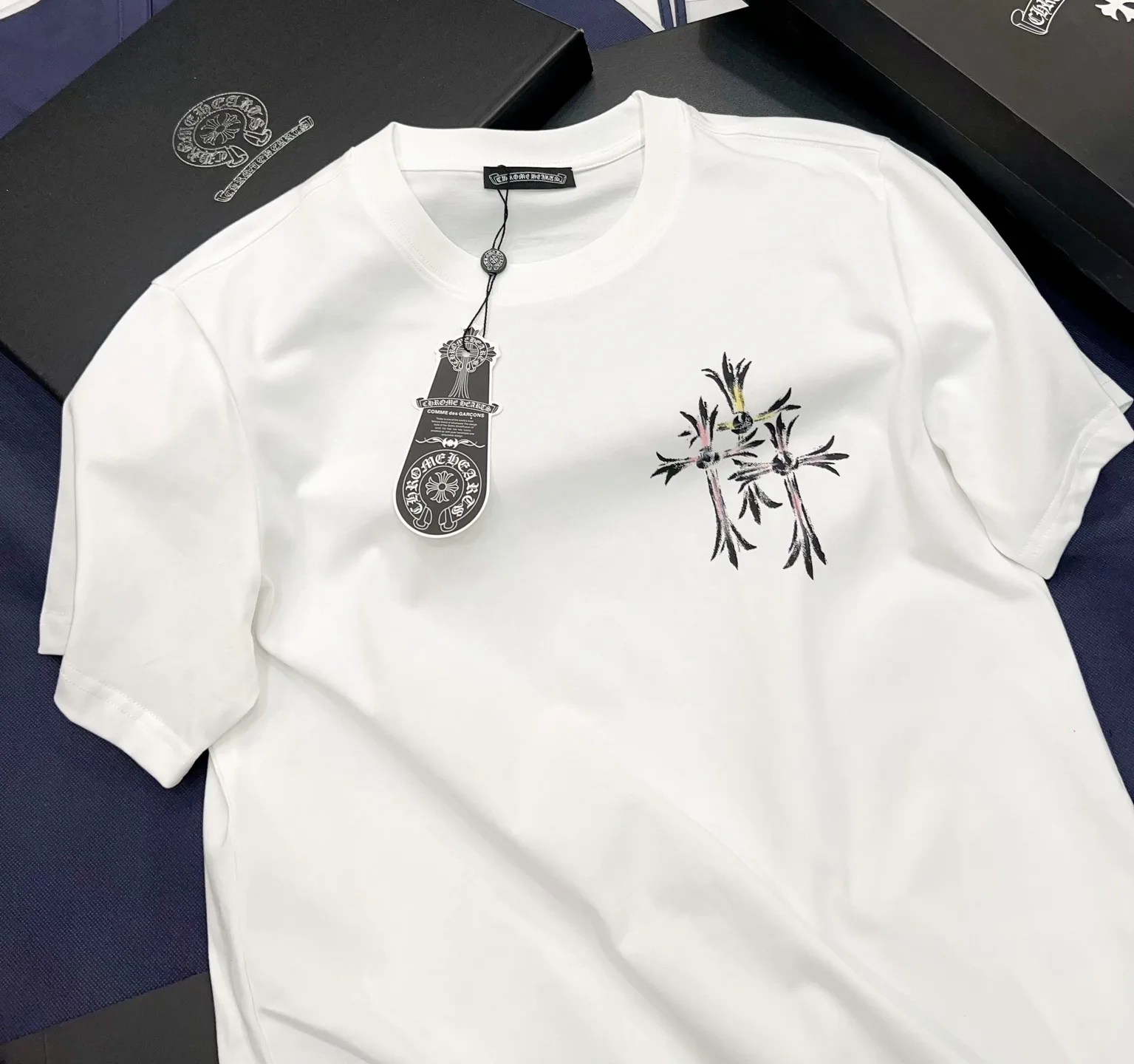 Футболки Женские Chrome Hearts 12729652