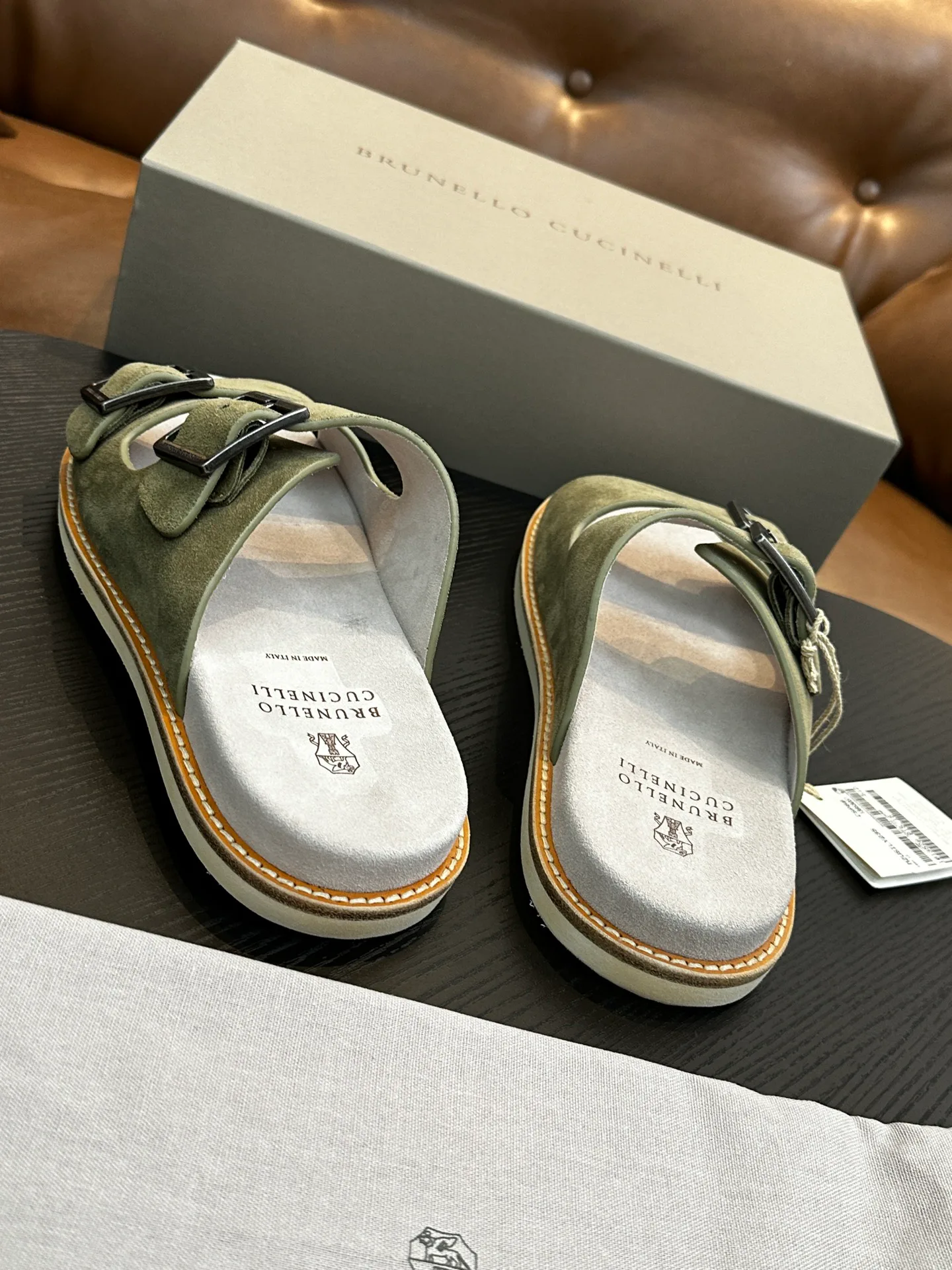 Сандалии Мужские Brunello Cucinelli 10490058