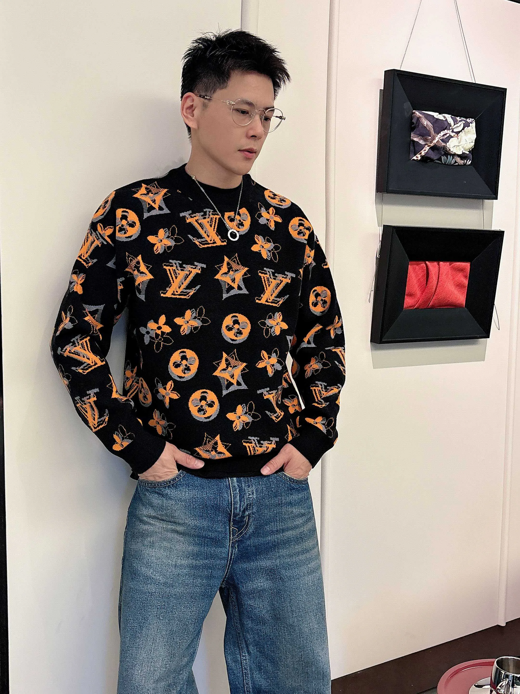 Джемперы И Свитеры Мужские Louis Vuitton 927980