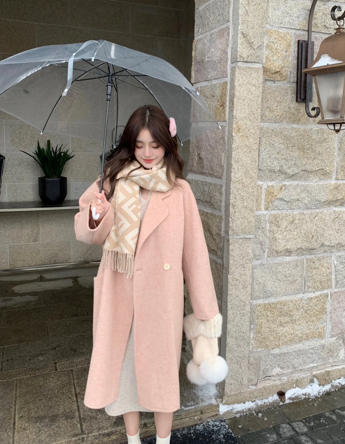 Шарфы Fendi 412336