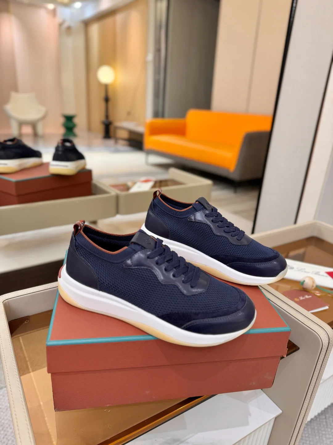 Кроссовки Мужские Loro Piana 18039625