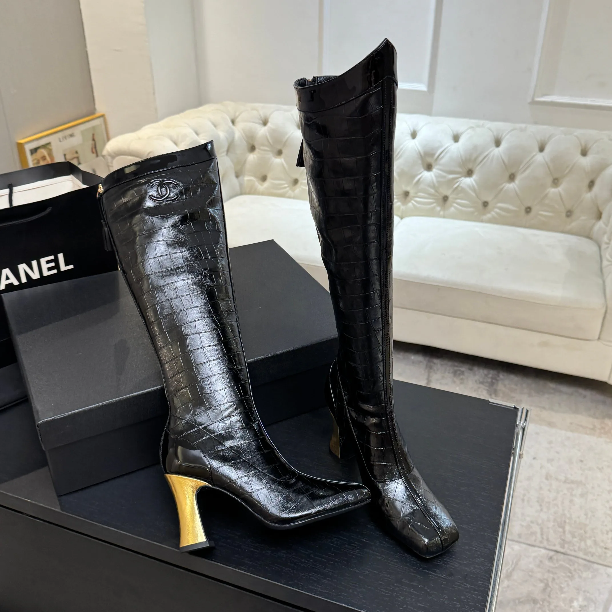 Сапоги Женские Chanel 17900007