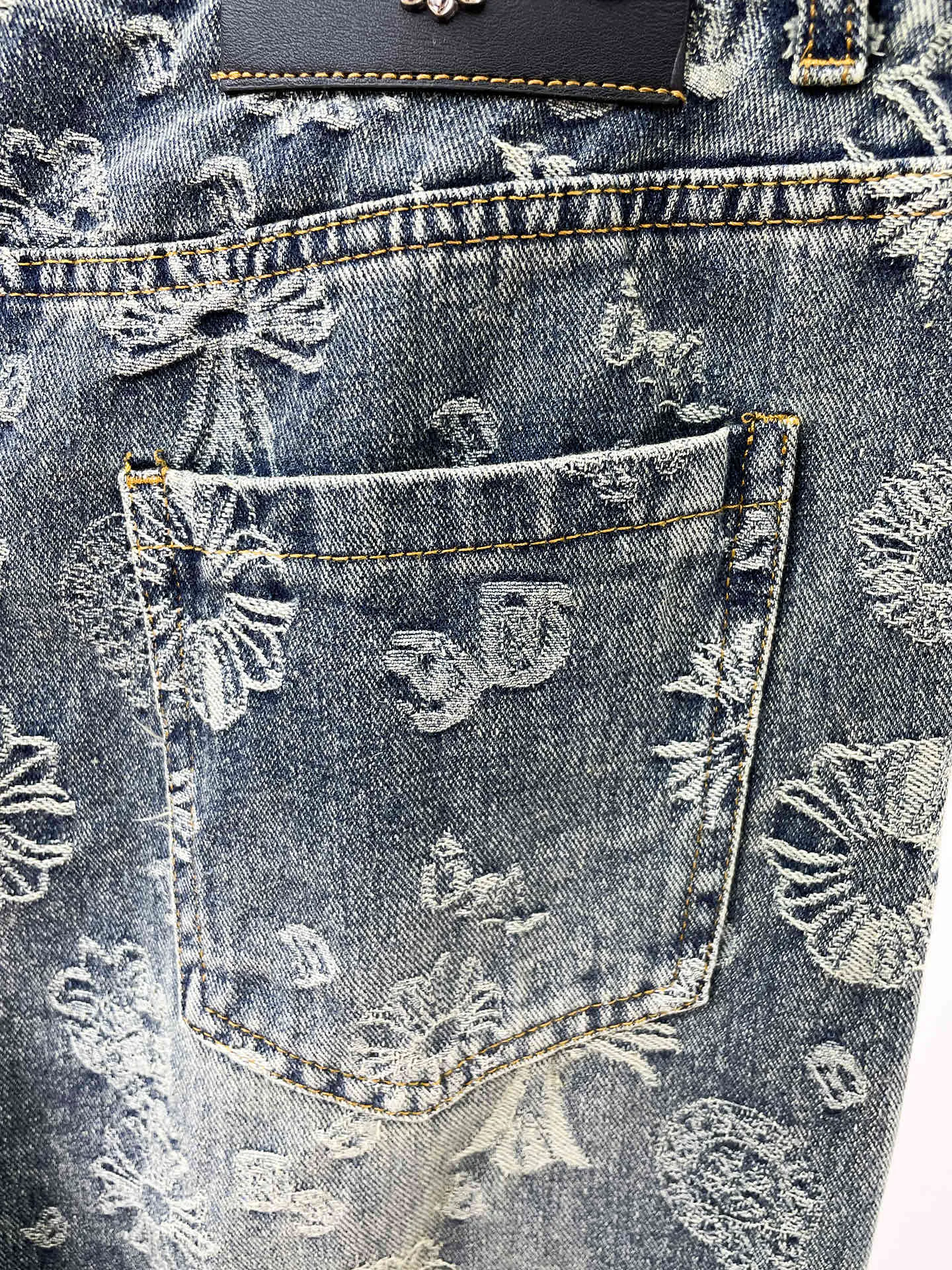Джинсы Мужские Chrome Hearts 18499651