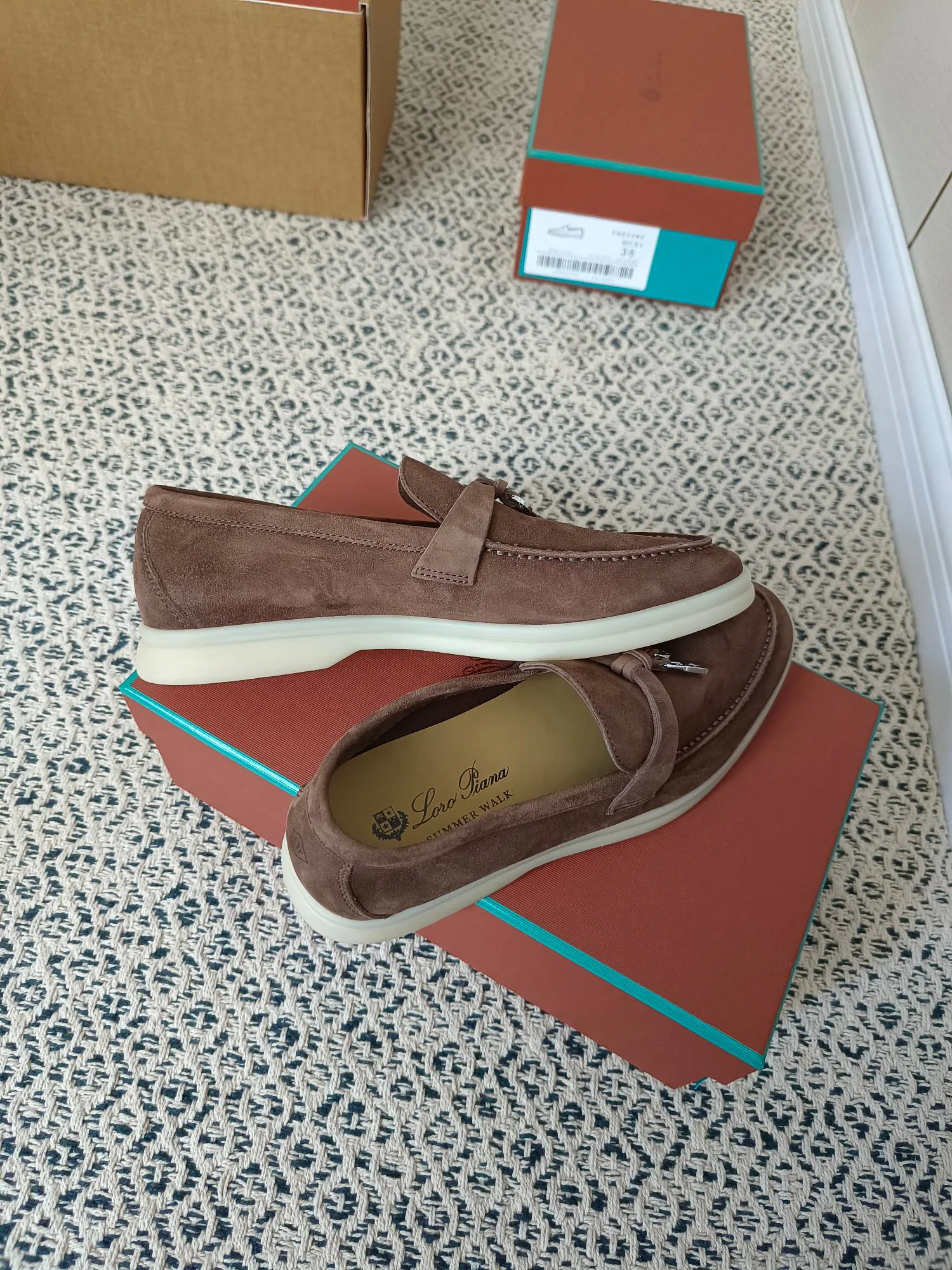 Лоферы И Мокасины Женские Loro Piana 7723