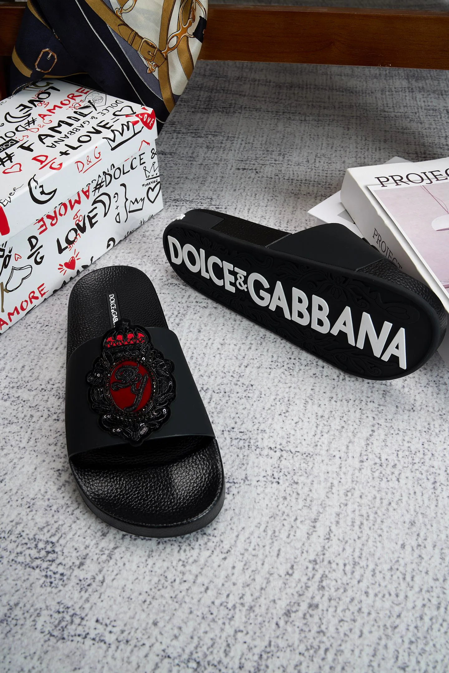 Шлепанцы Женские Dolce & Gabbana 283922