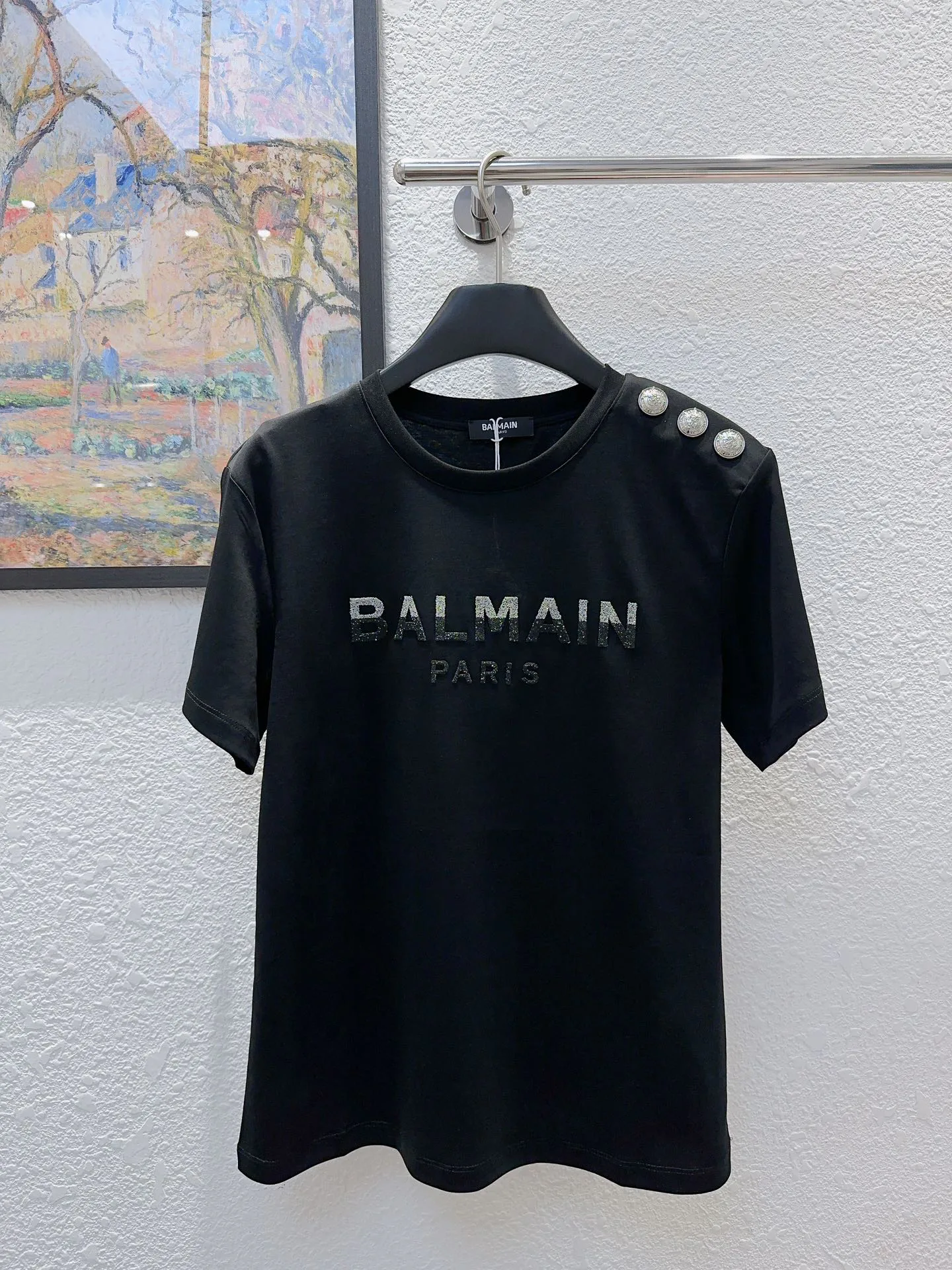 Футболки Женские Balmain 10612528