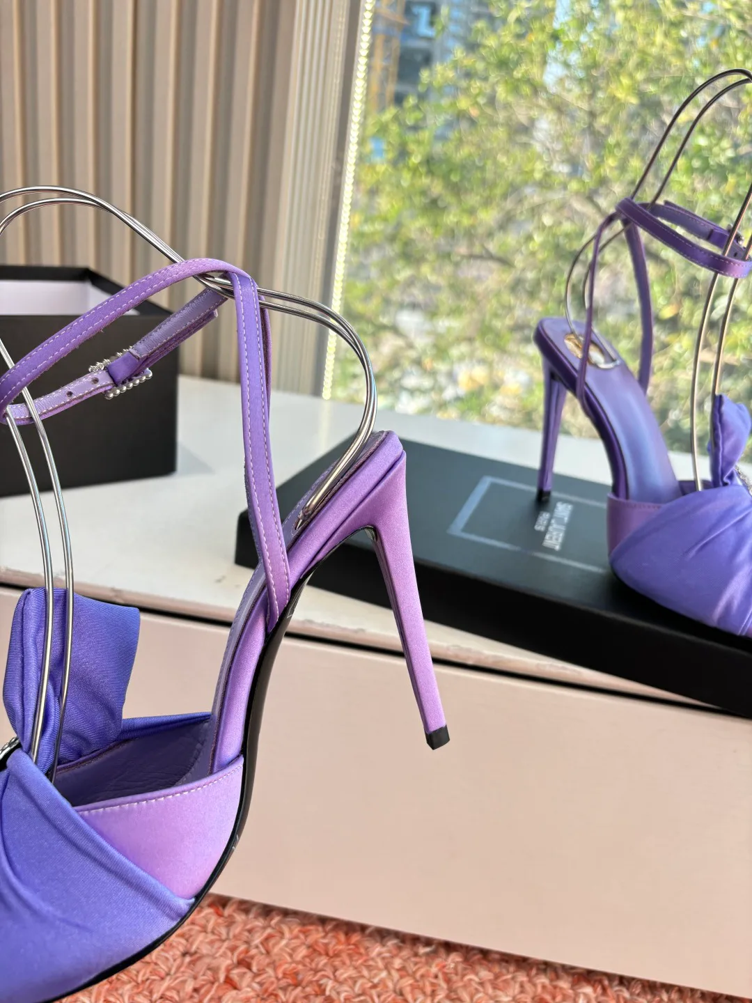 Босоножки Женские Saint Laurent 1262046