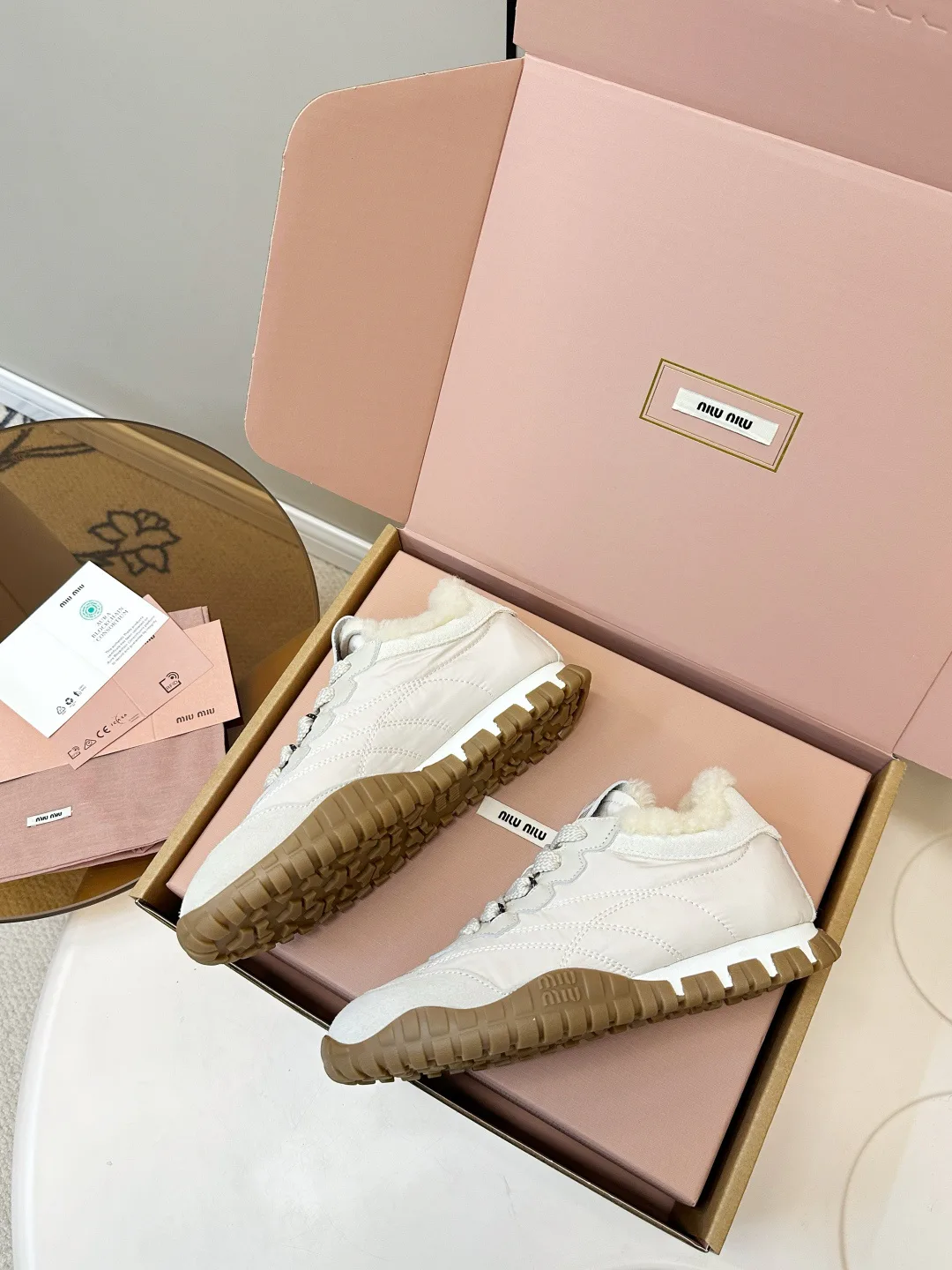 Кроссовки Женские Miu Miu 582519