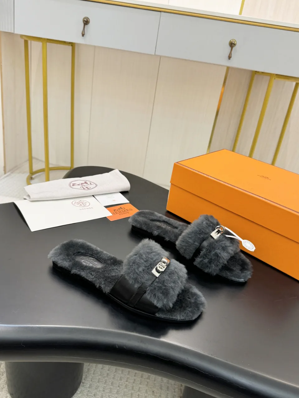 Тапочки Женские Hermes 97554