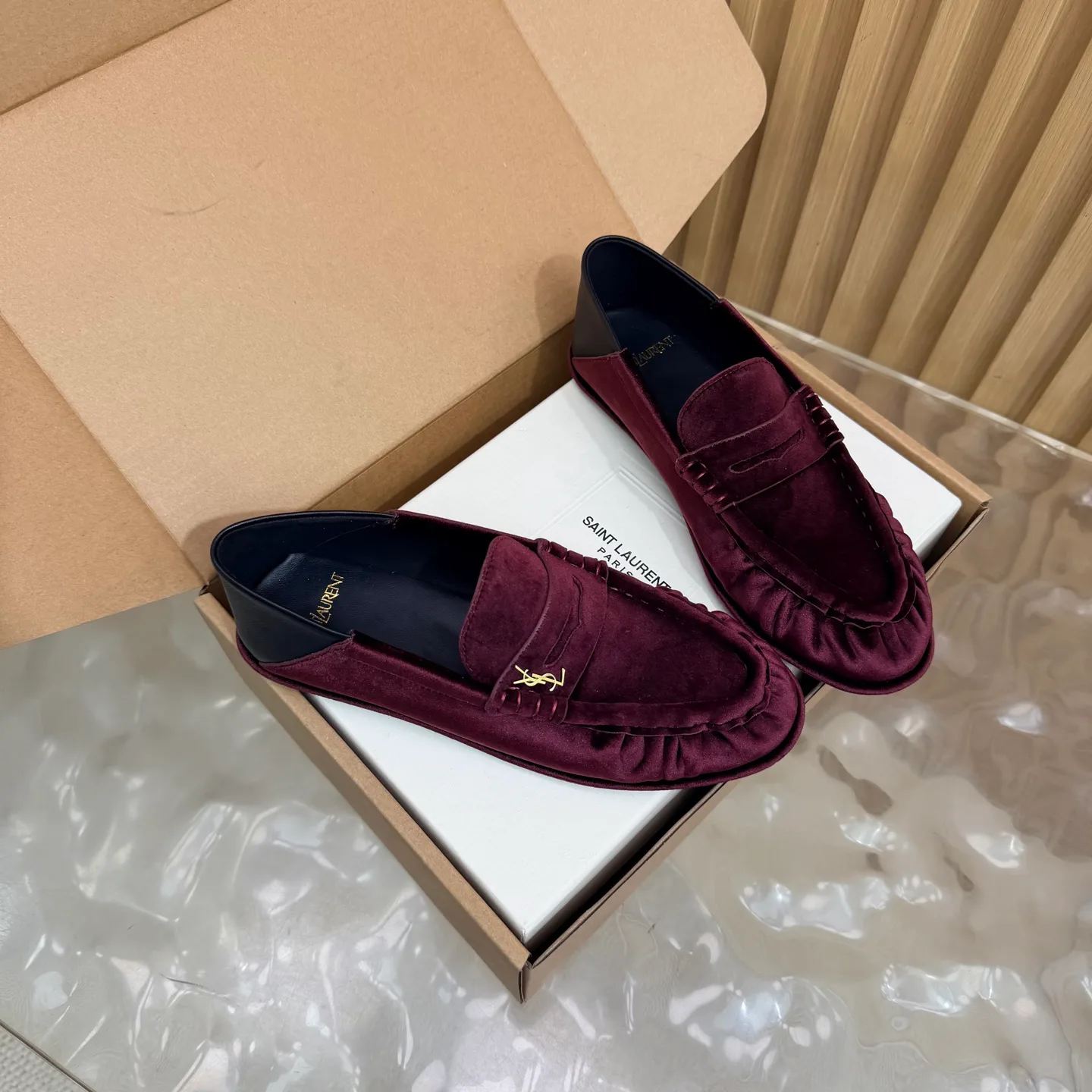 Лоферы И Мокасины Женские Saint Laurent 17926446