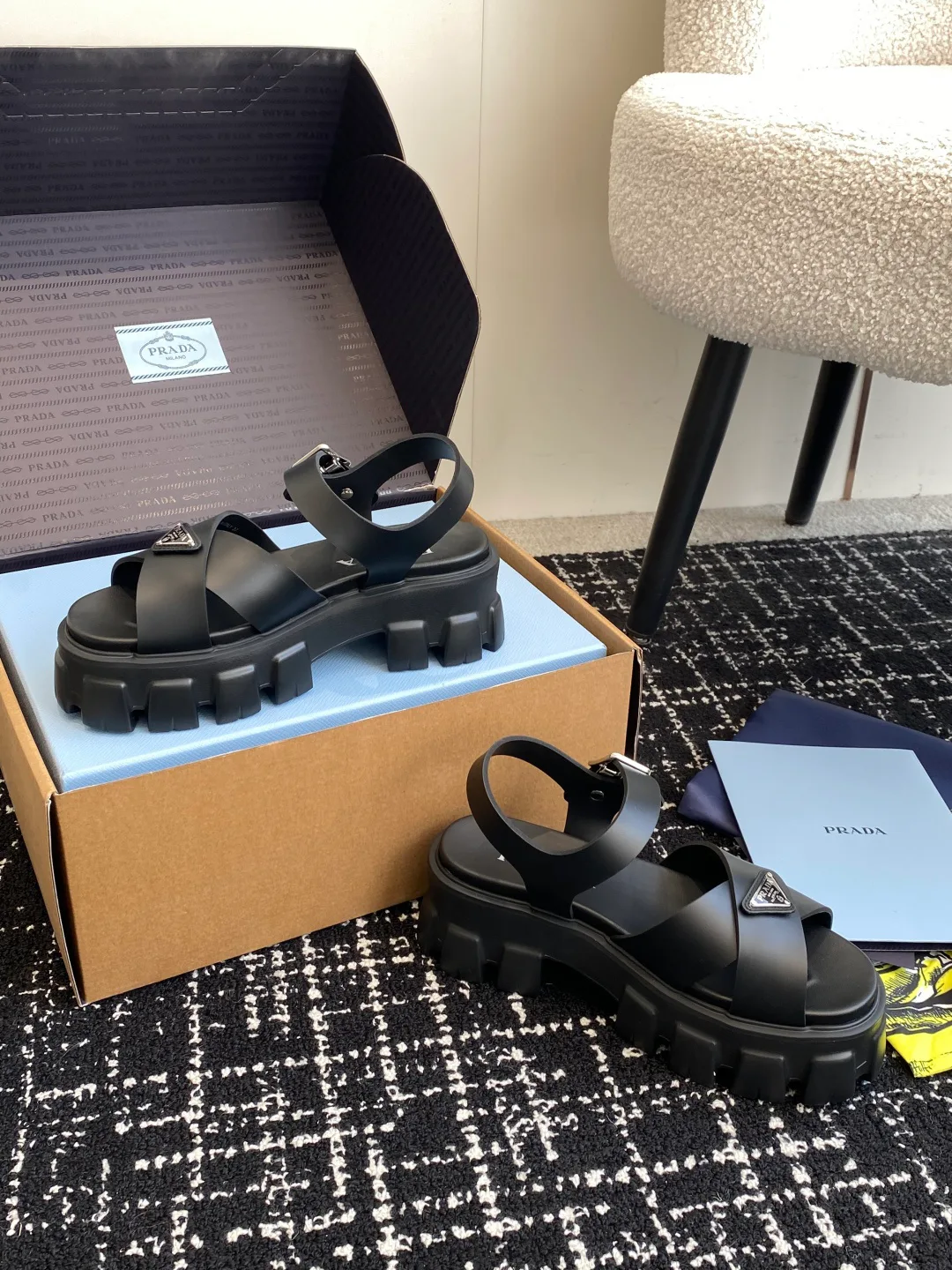 Сандалии Женские Prada 17572220