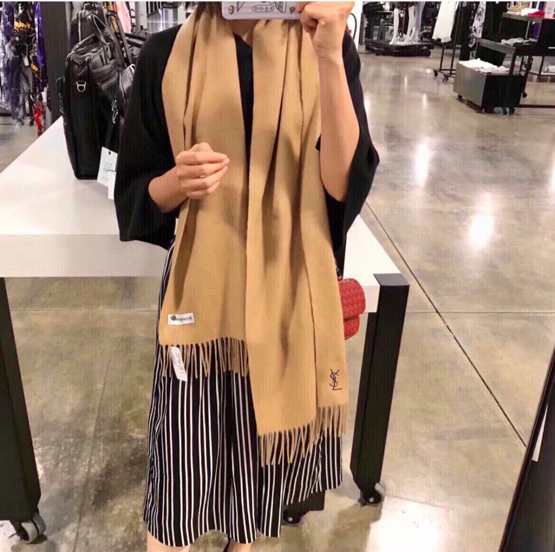 Шарфы Saint Laurent 588298