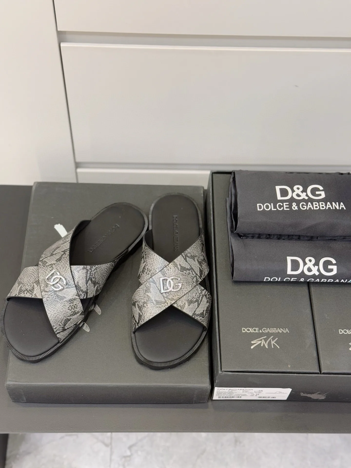 Шлепанцы Мужские Dolce & Gabbana 11483773